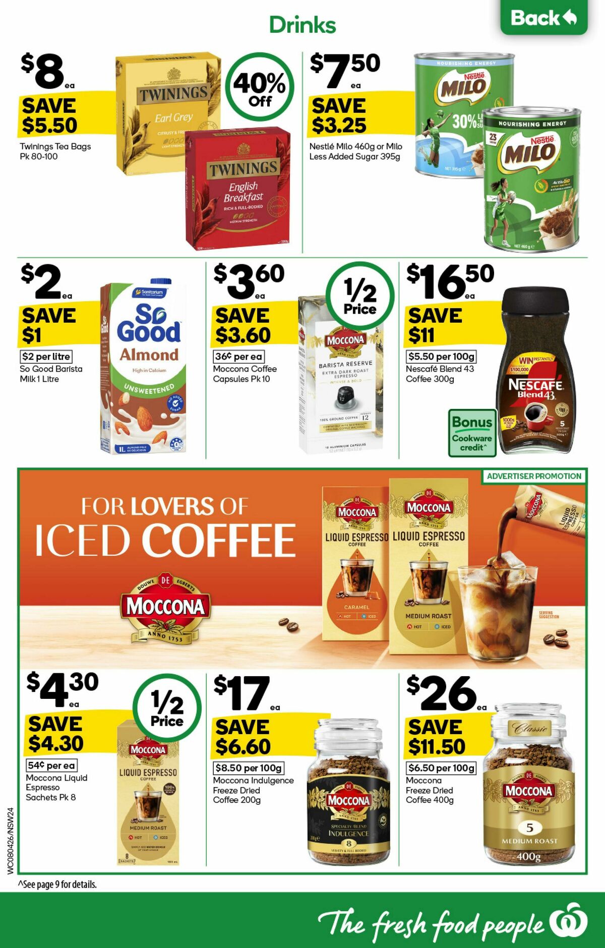 Woolworths Catalogues from 8 April