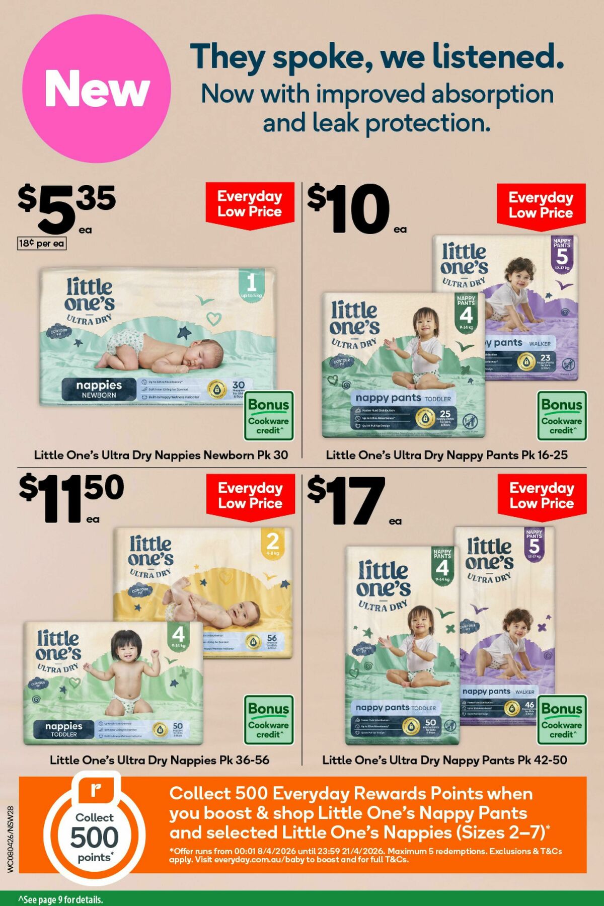 Woolworths Catalogues from 8 April