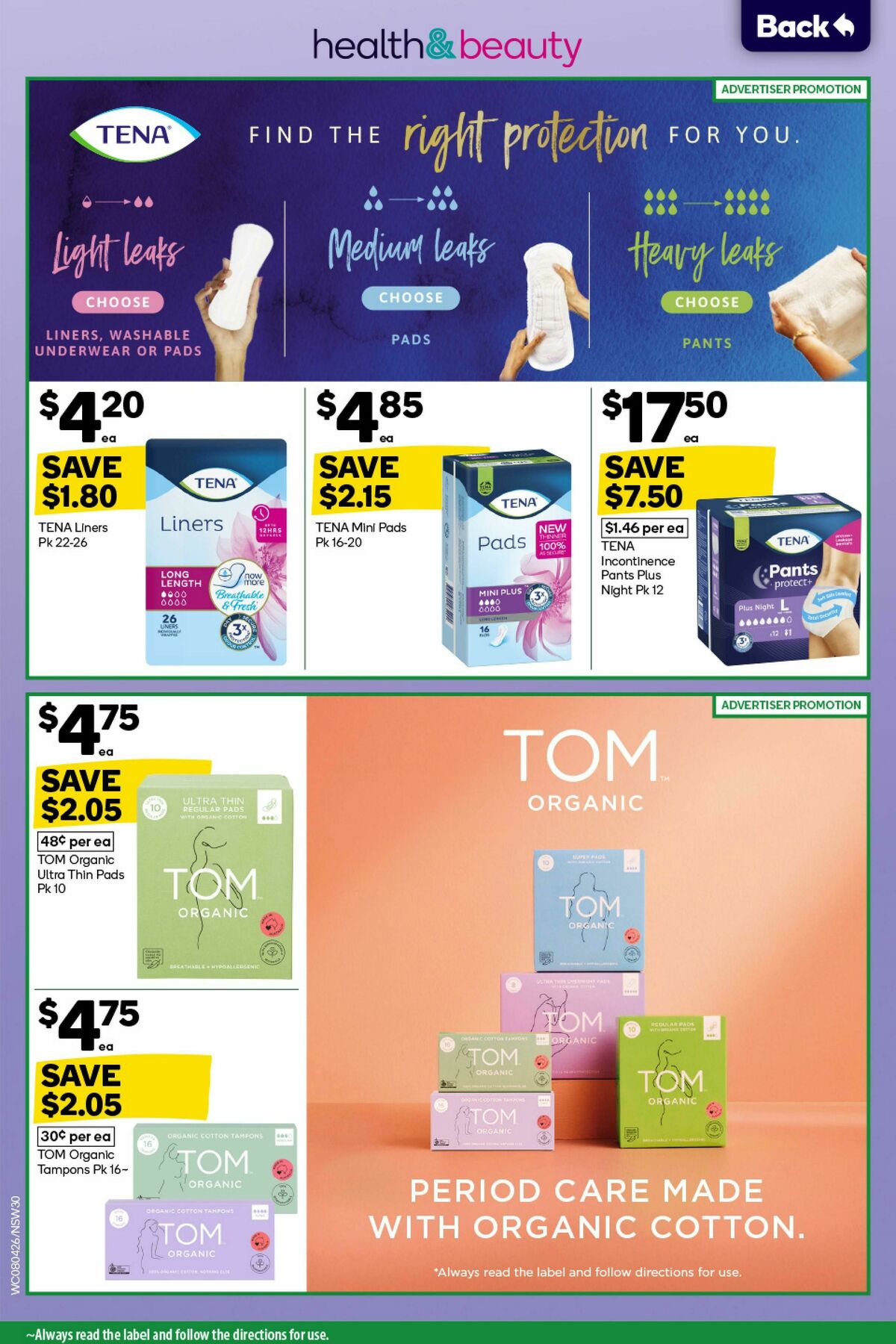 Woolworths Catalogues from 8 April