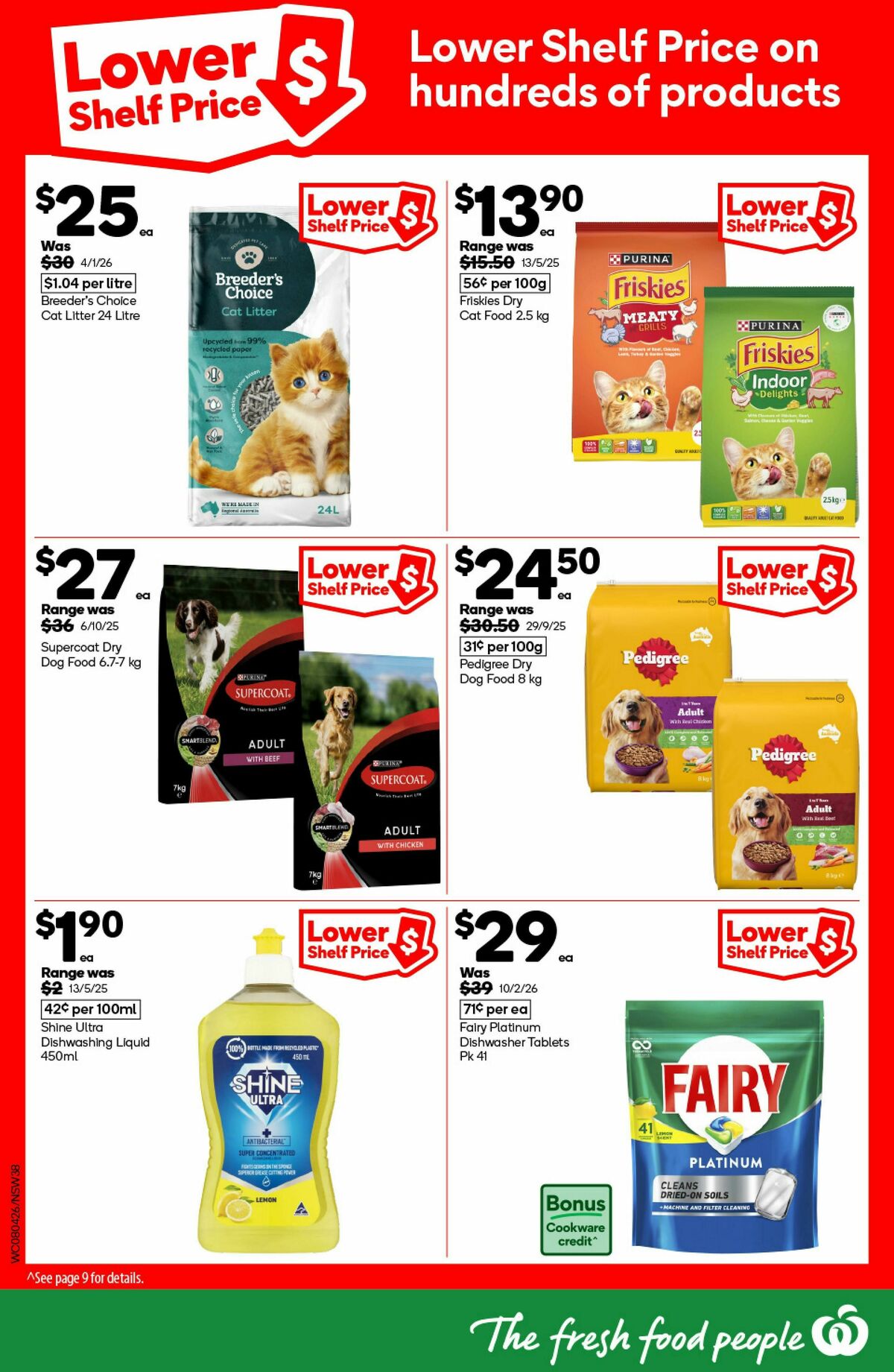 Woolworths Catalogues from 8 April