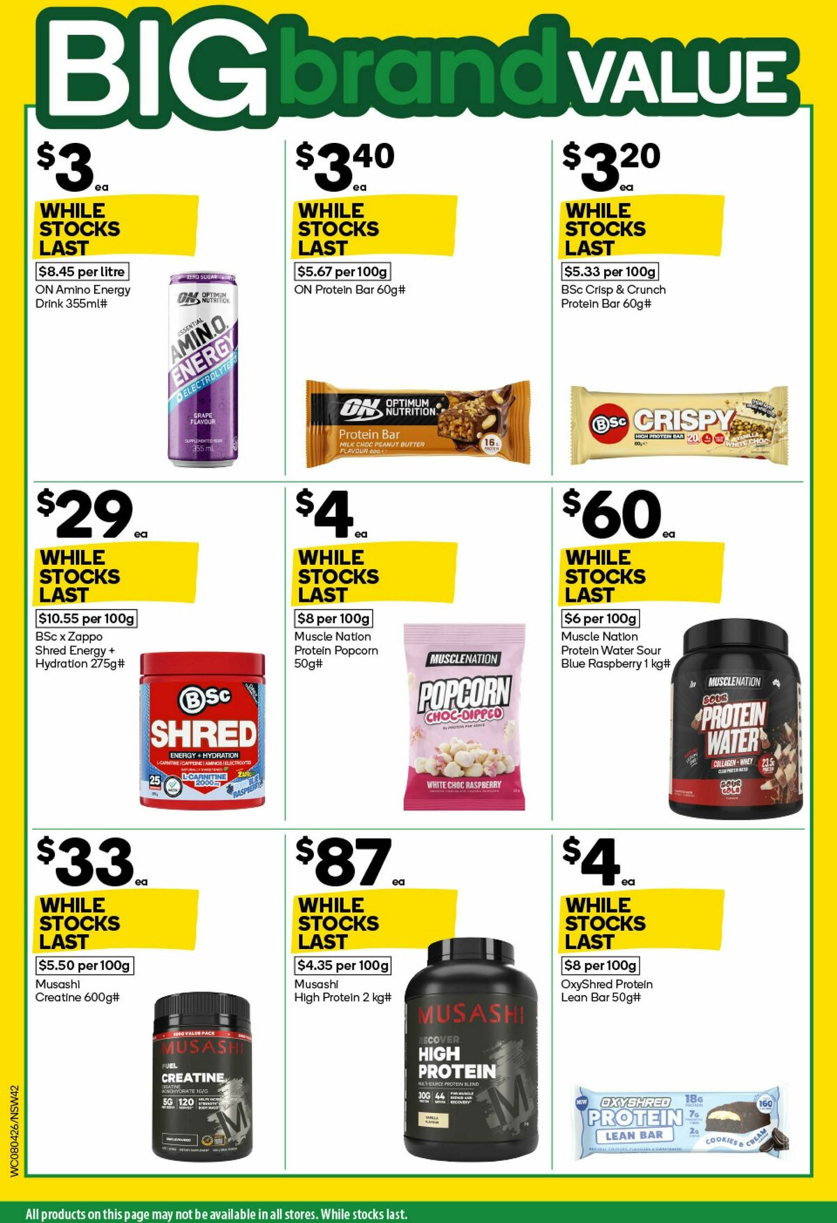 Woolworths Catalogues from 8 April