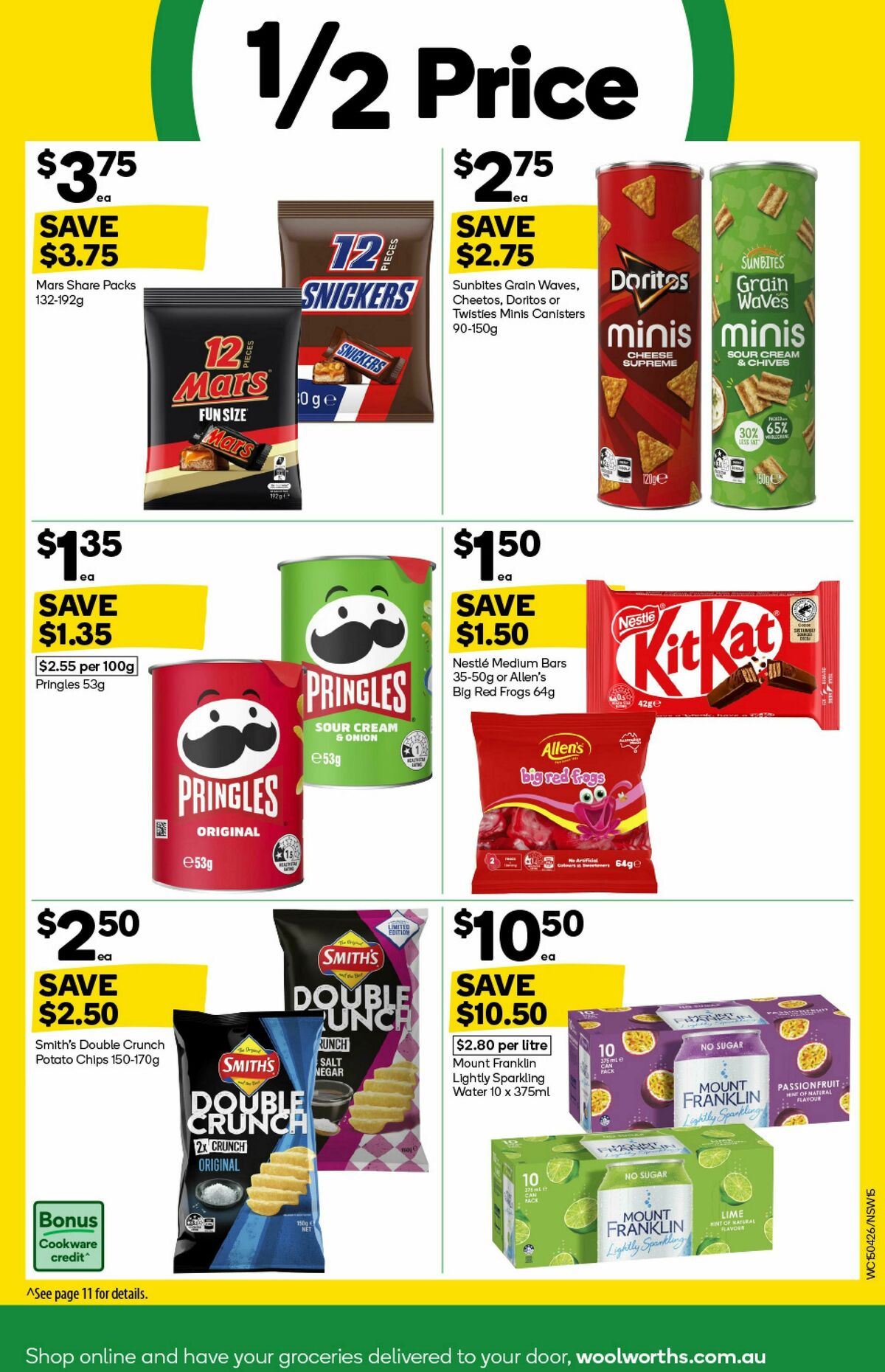 Woolworths Catalogues from 15 April
