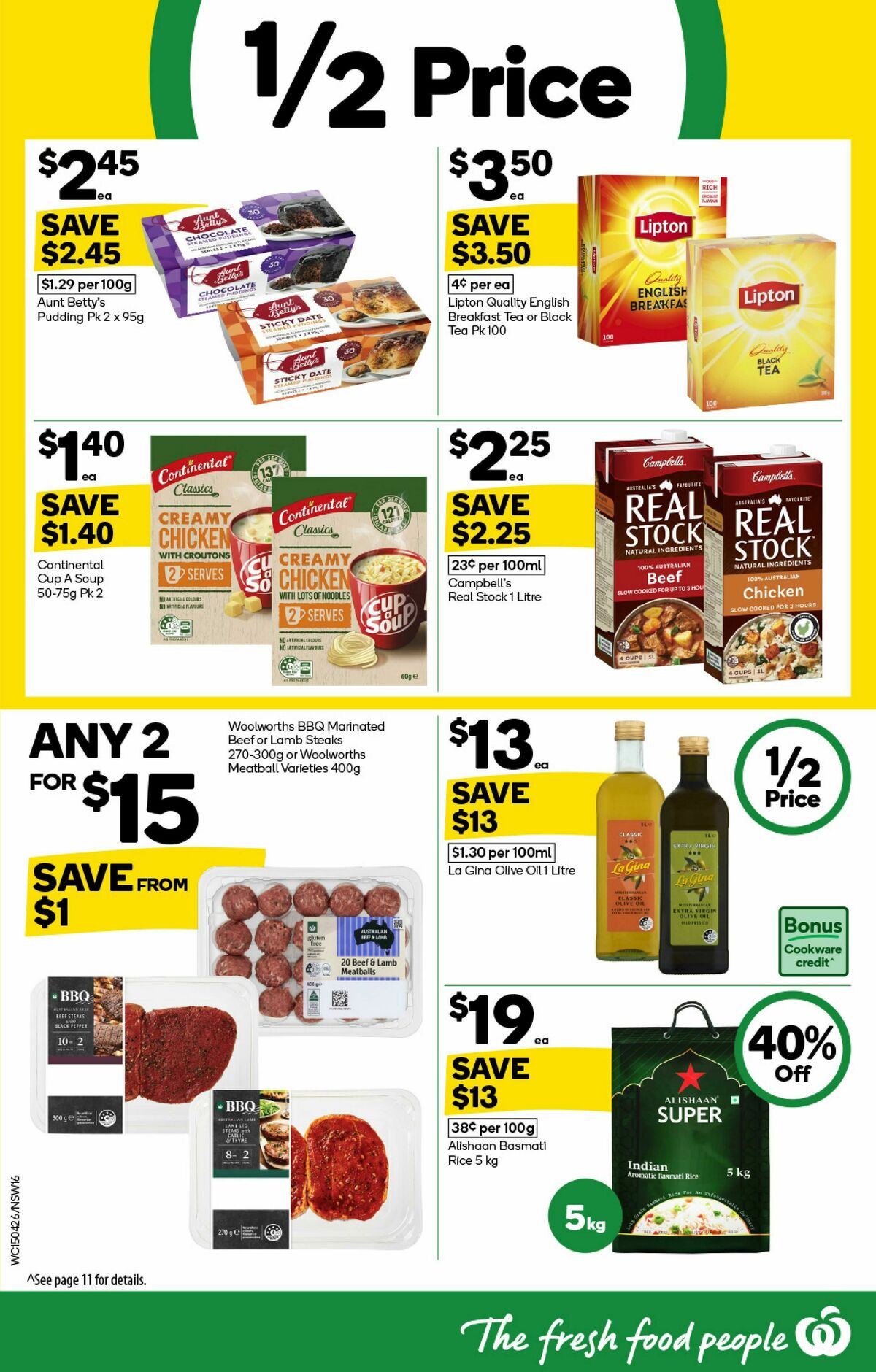 Woolworths Catalogues from 15 April