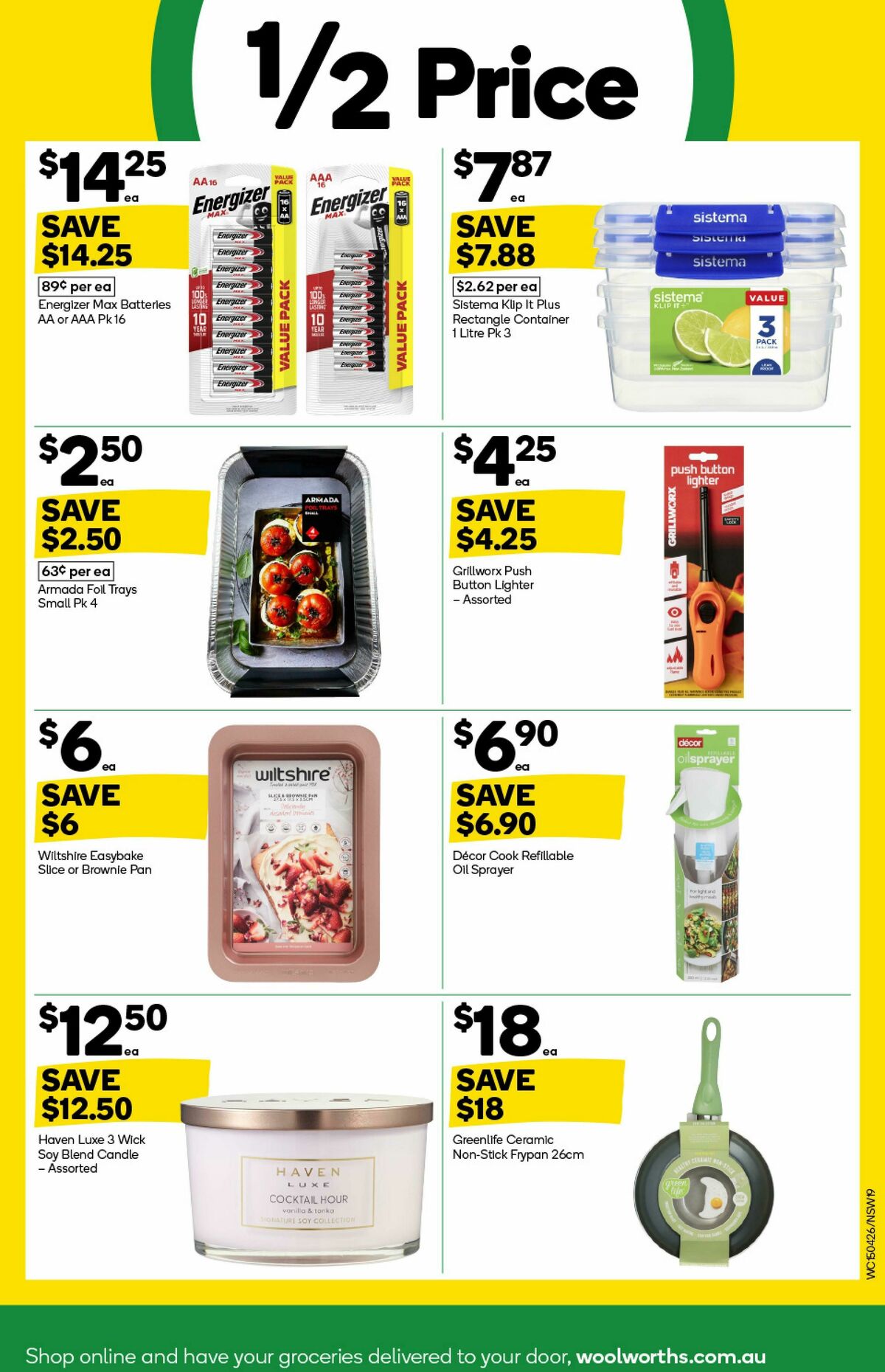 Woolworths Catalogues from 15 April