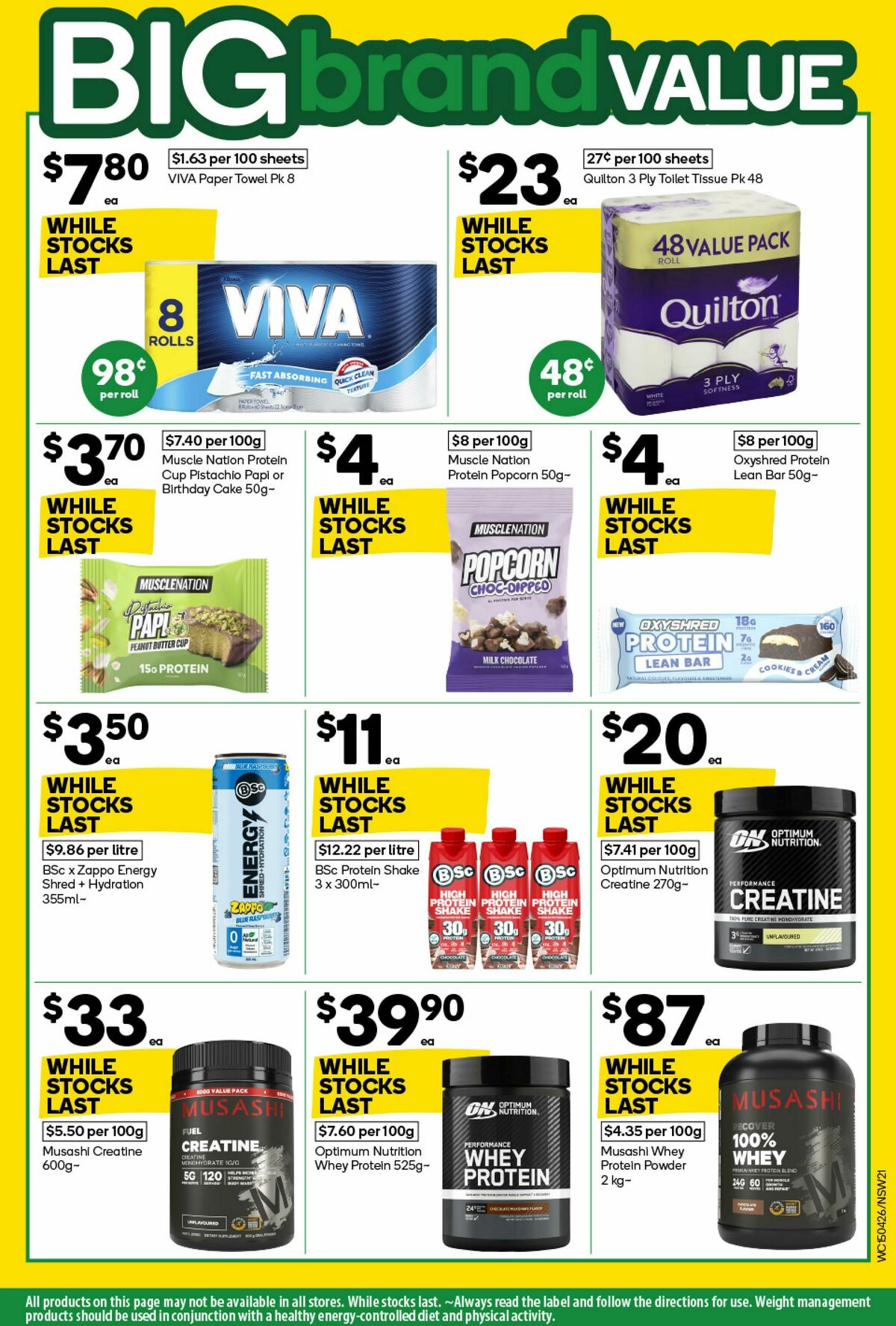 Woolworths Catalogues from 15 April