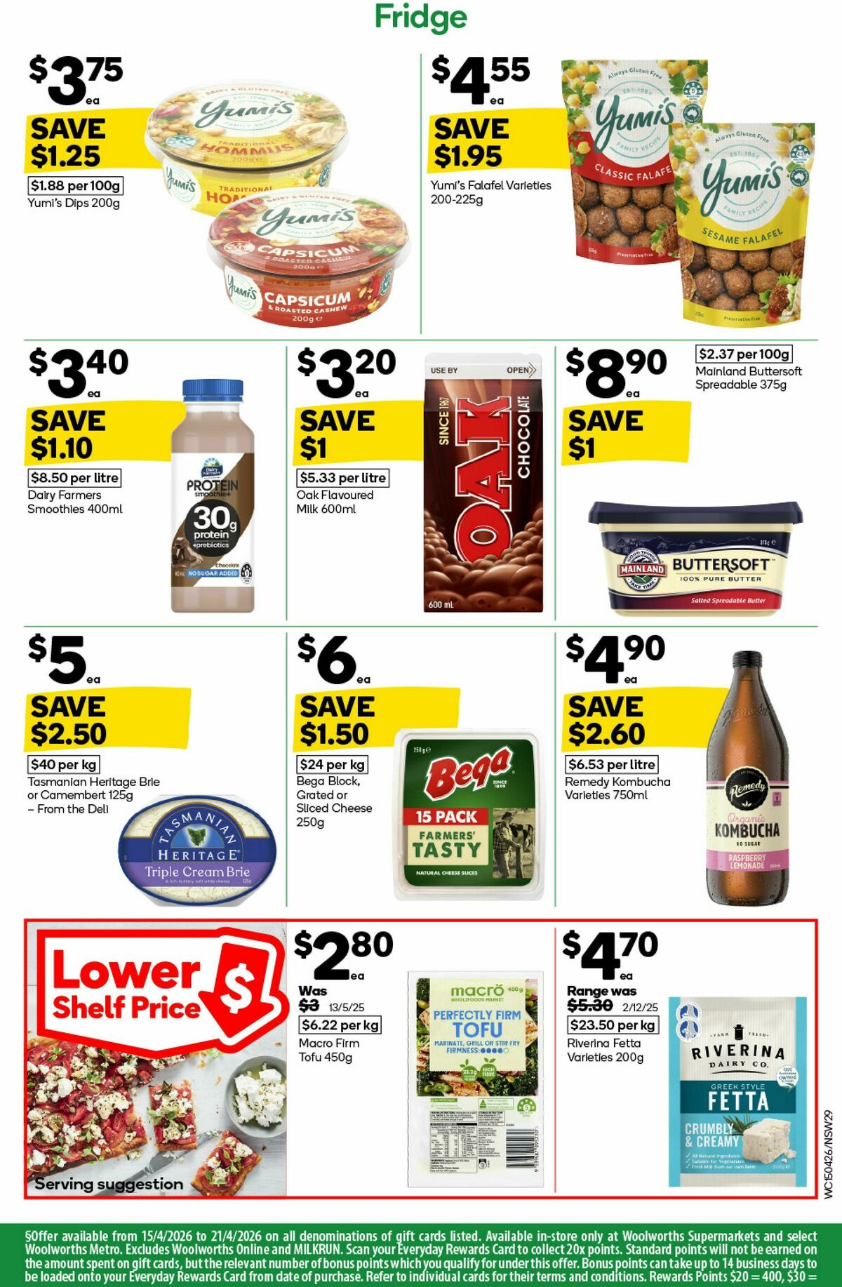 Woolworths Catalogues from 15 April
