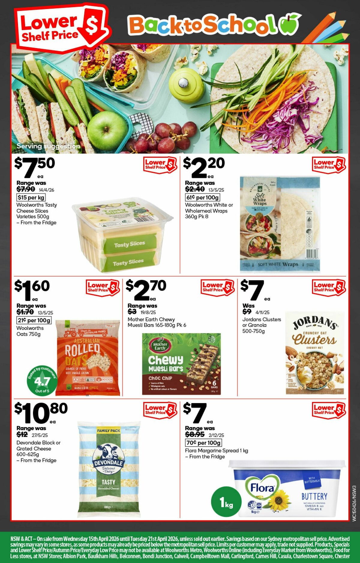 Woolworths Catalogues from 15 April