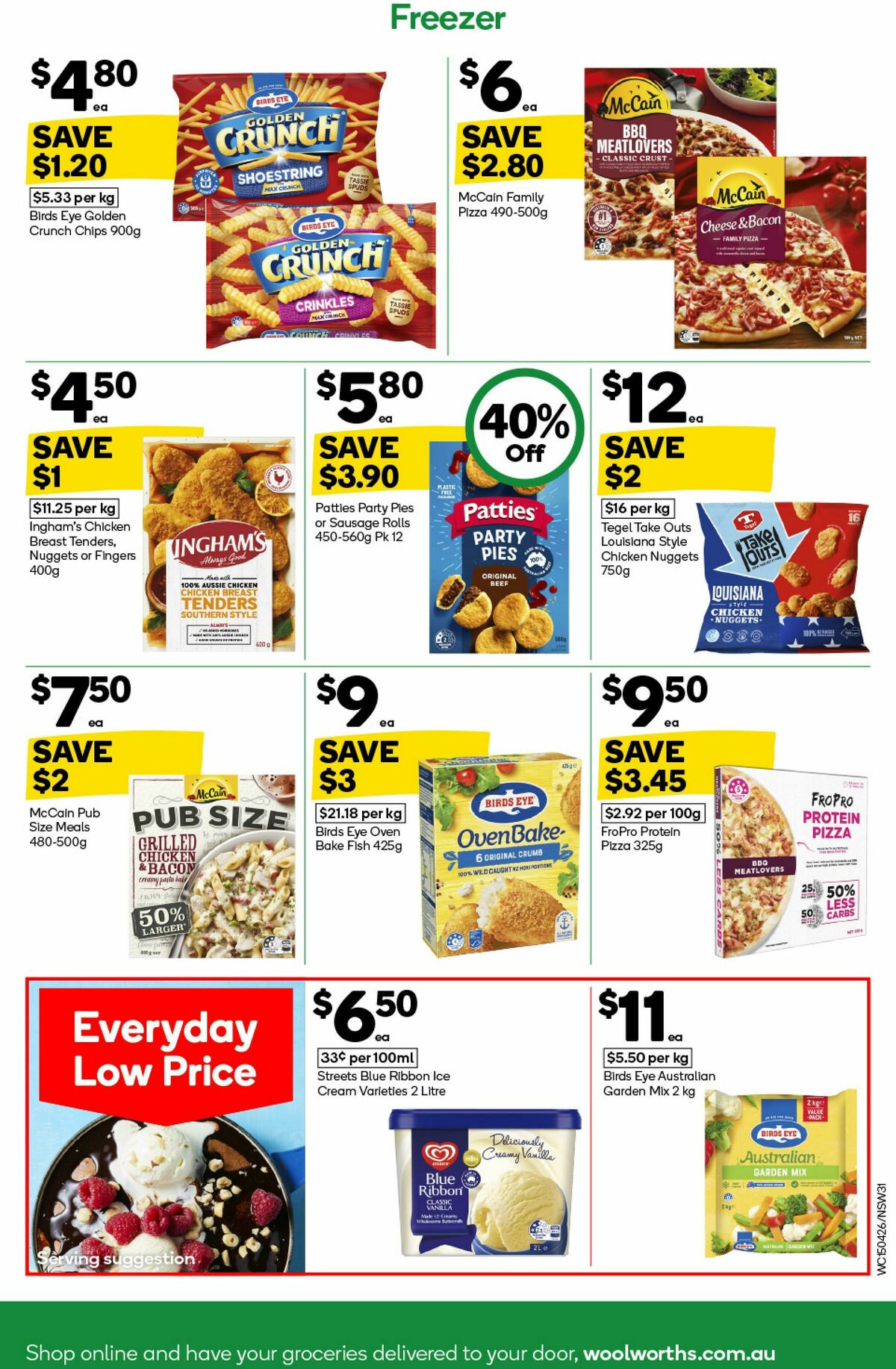 Woolworths Catalogues from 15 April
