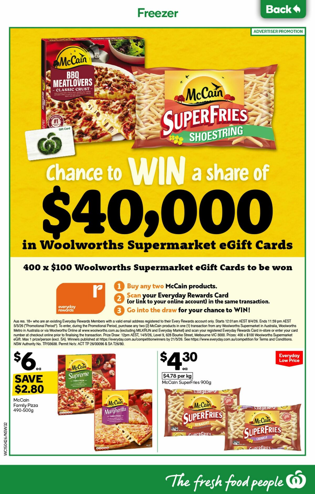Woolworths Catalogues from 15 April