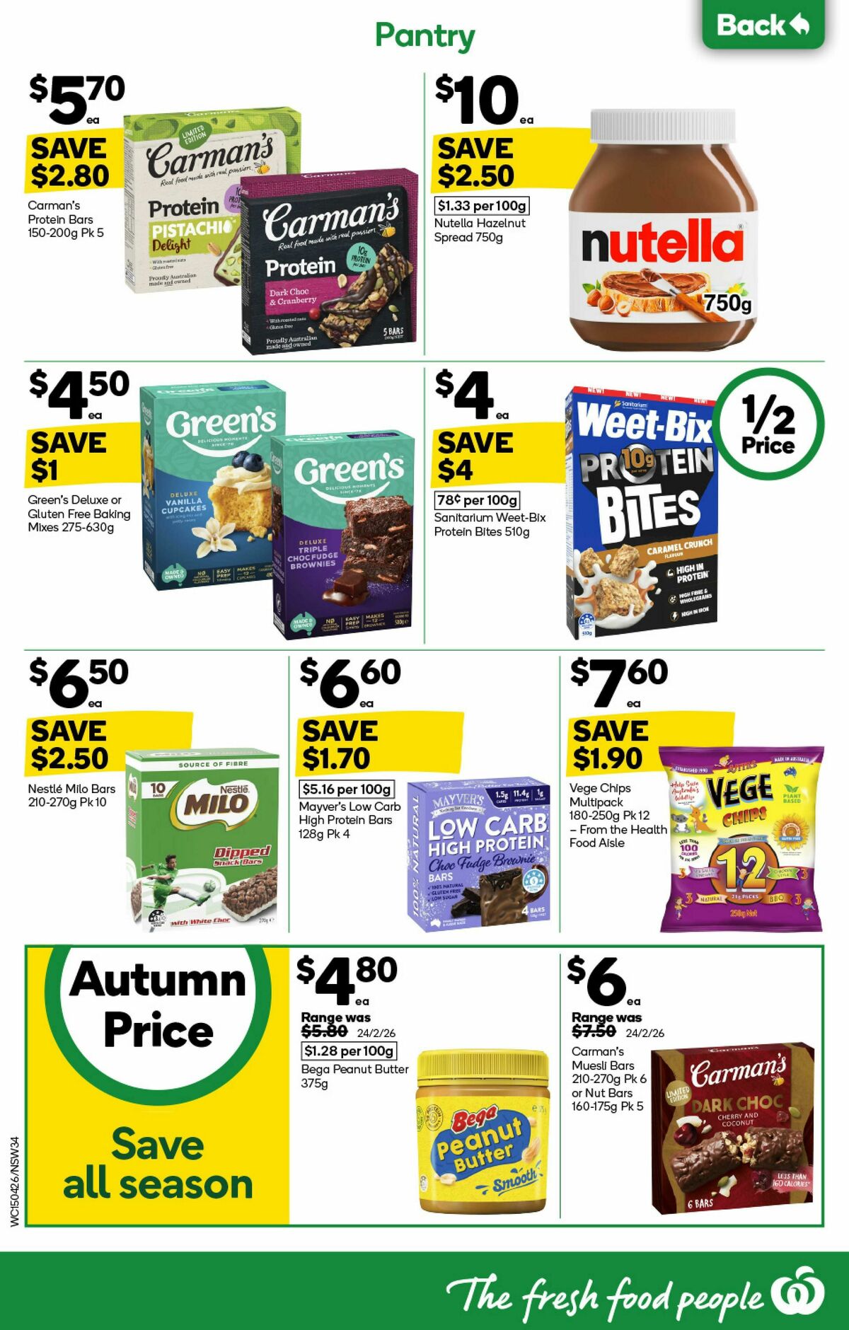 Woolworths Catalogues from 15 April