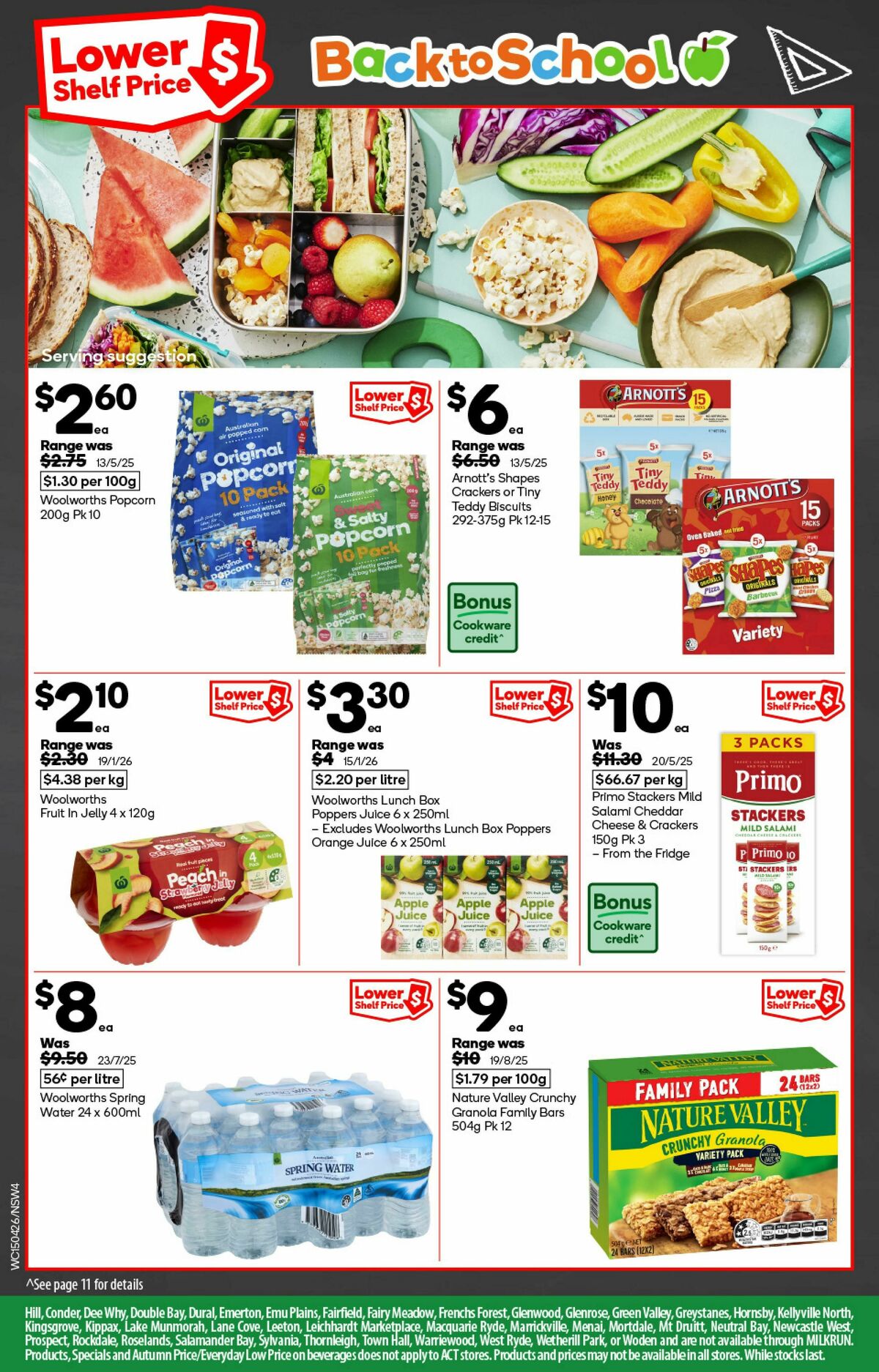 Woolworths Catalogues from 15 April