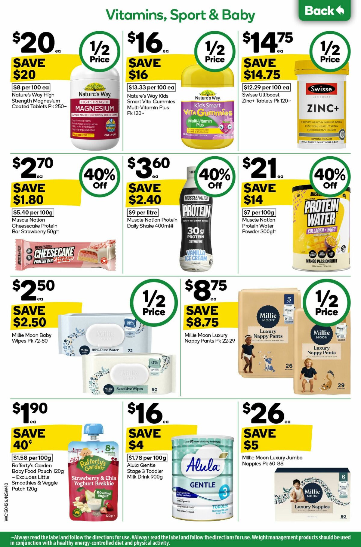 Woolworths Catalogues from 15 April