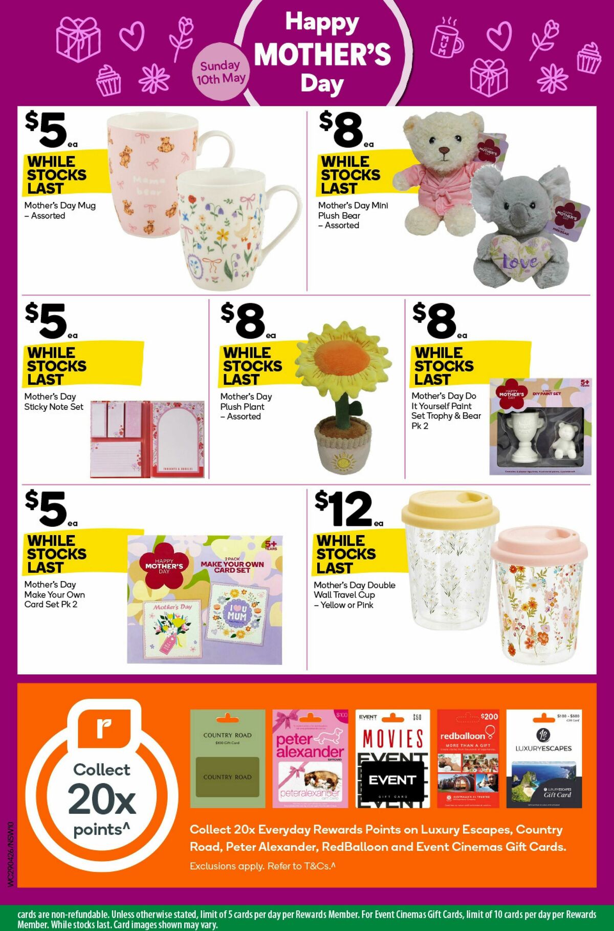 Woolworths Catalogues from 29 April