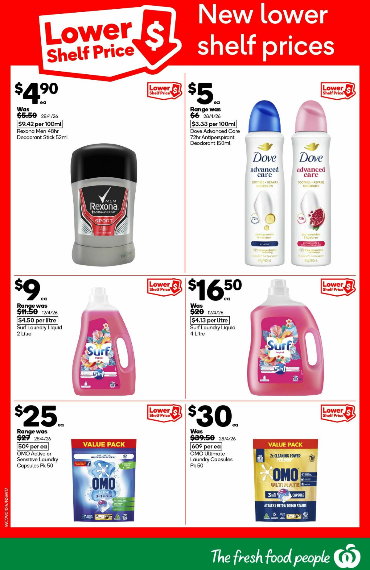 Woolworths Catalogues from 29 April