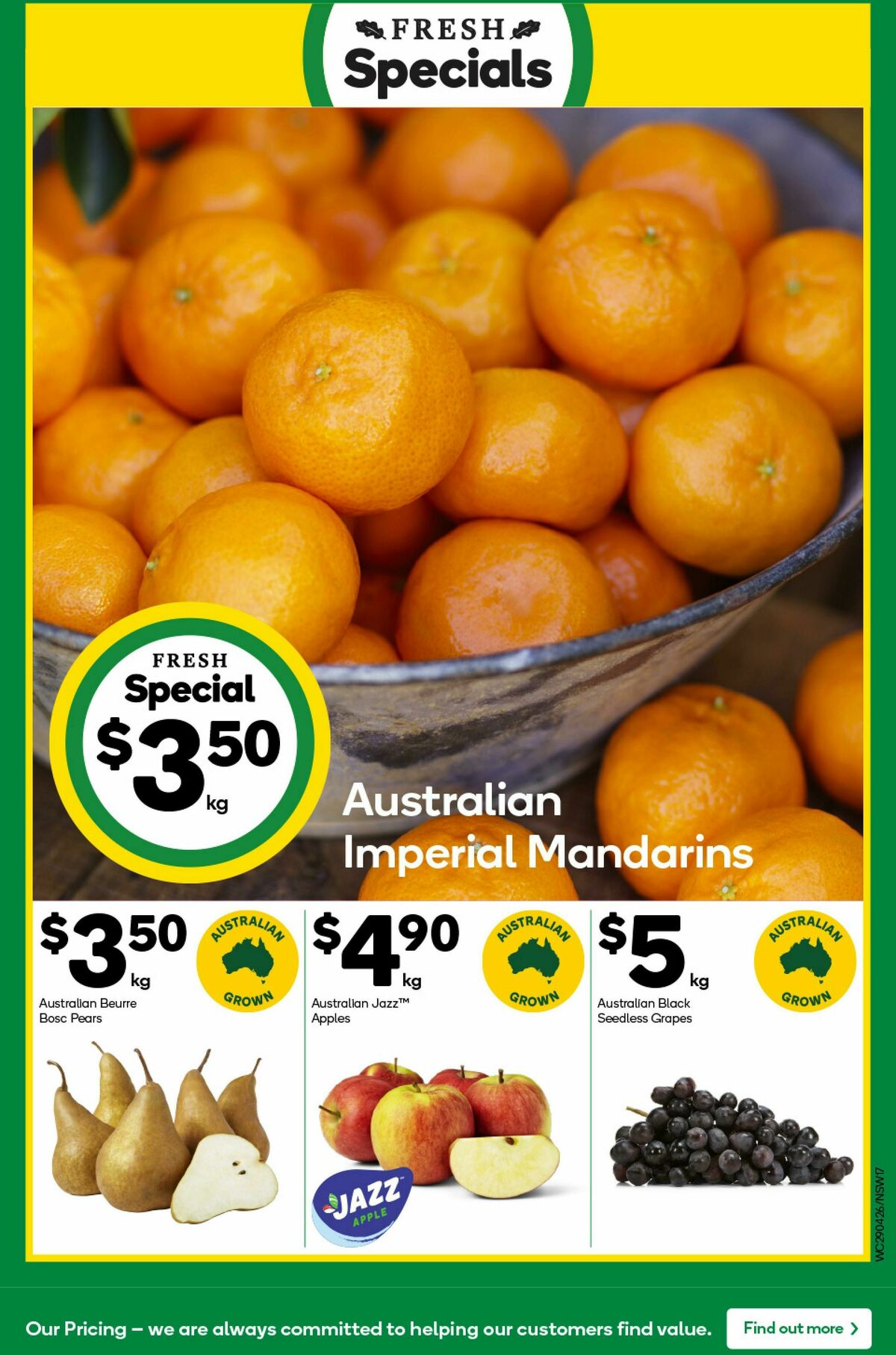 Woolworths Catalogues from 29 April