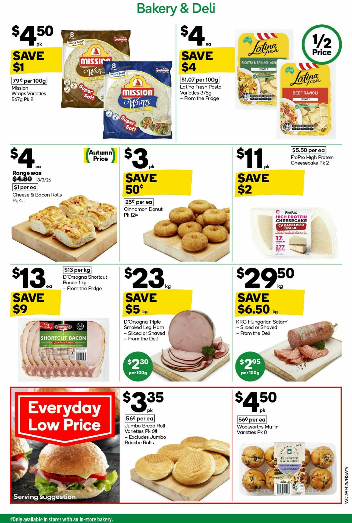 Woolworths Catalogues from 29 April