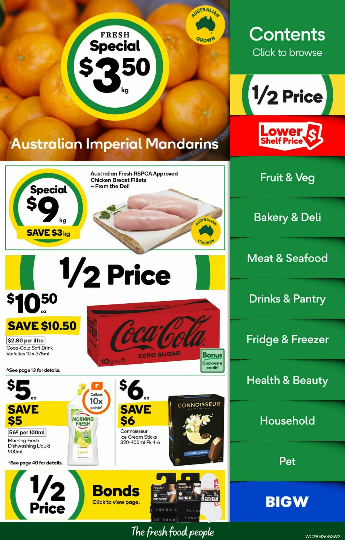 Woolworths Catalogues from 29 April