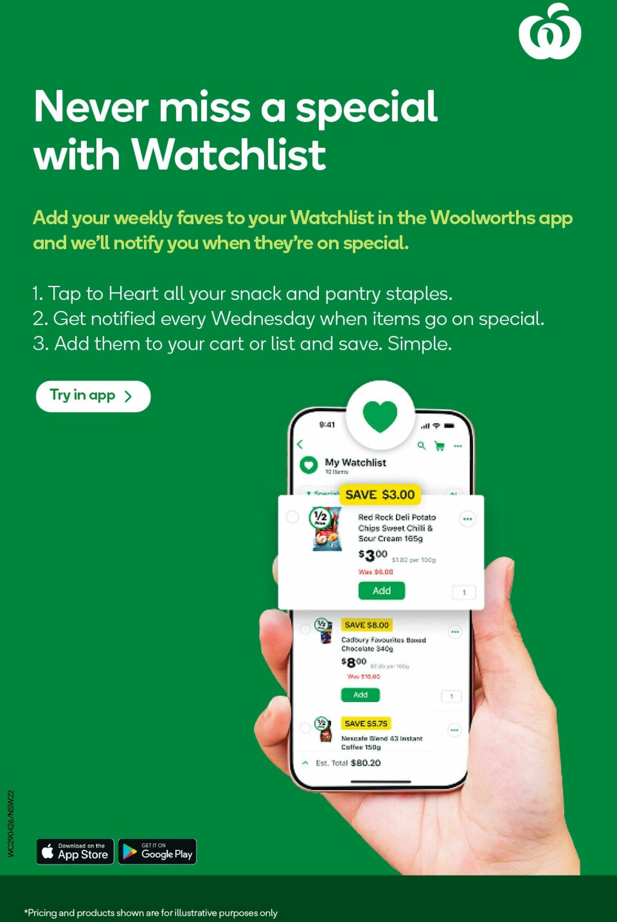 Woolworths Catalogues from 29 April