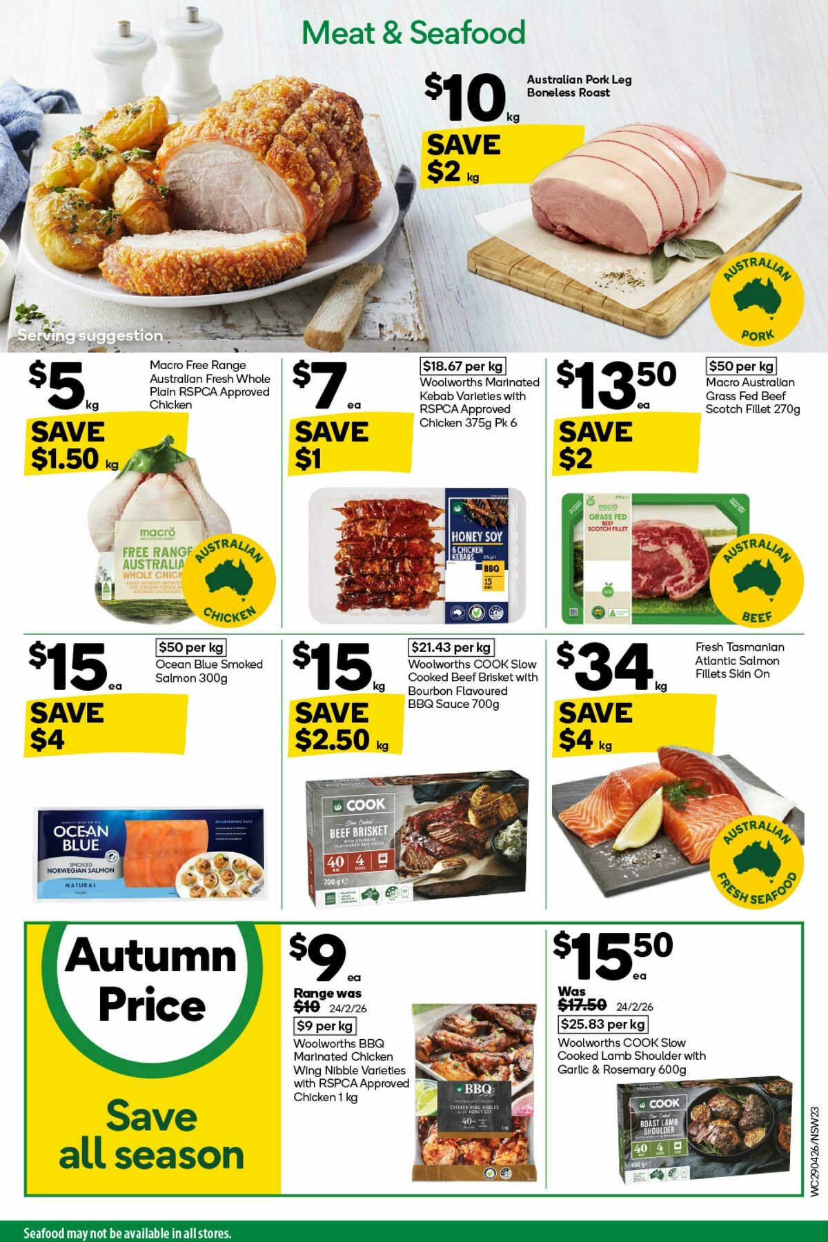 Woolworths Catalogues from 29 April