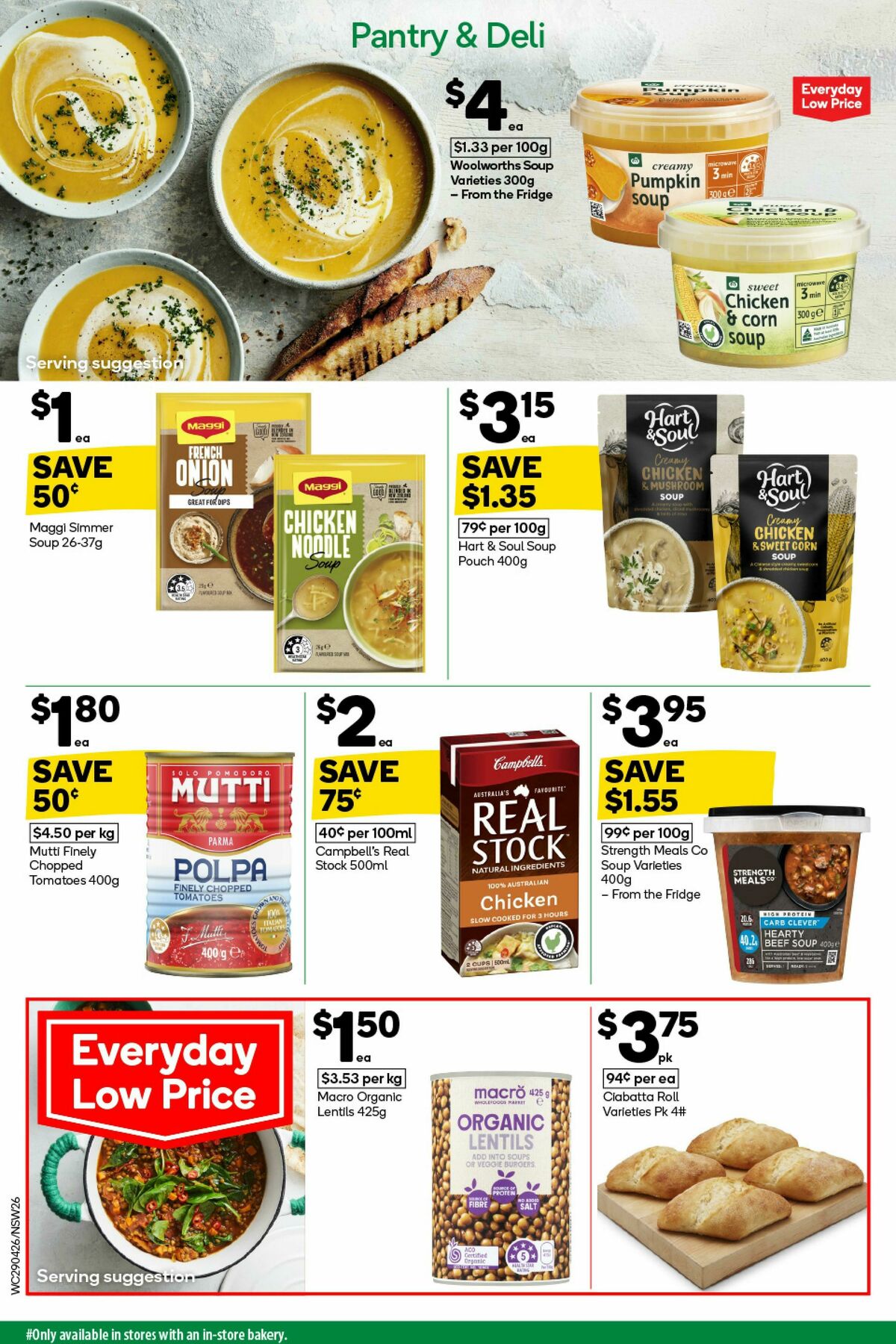 Woolworths Catalogues from 29 April