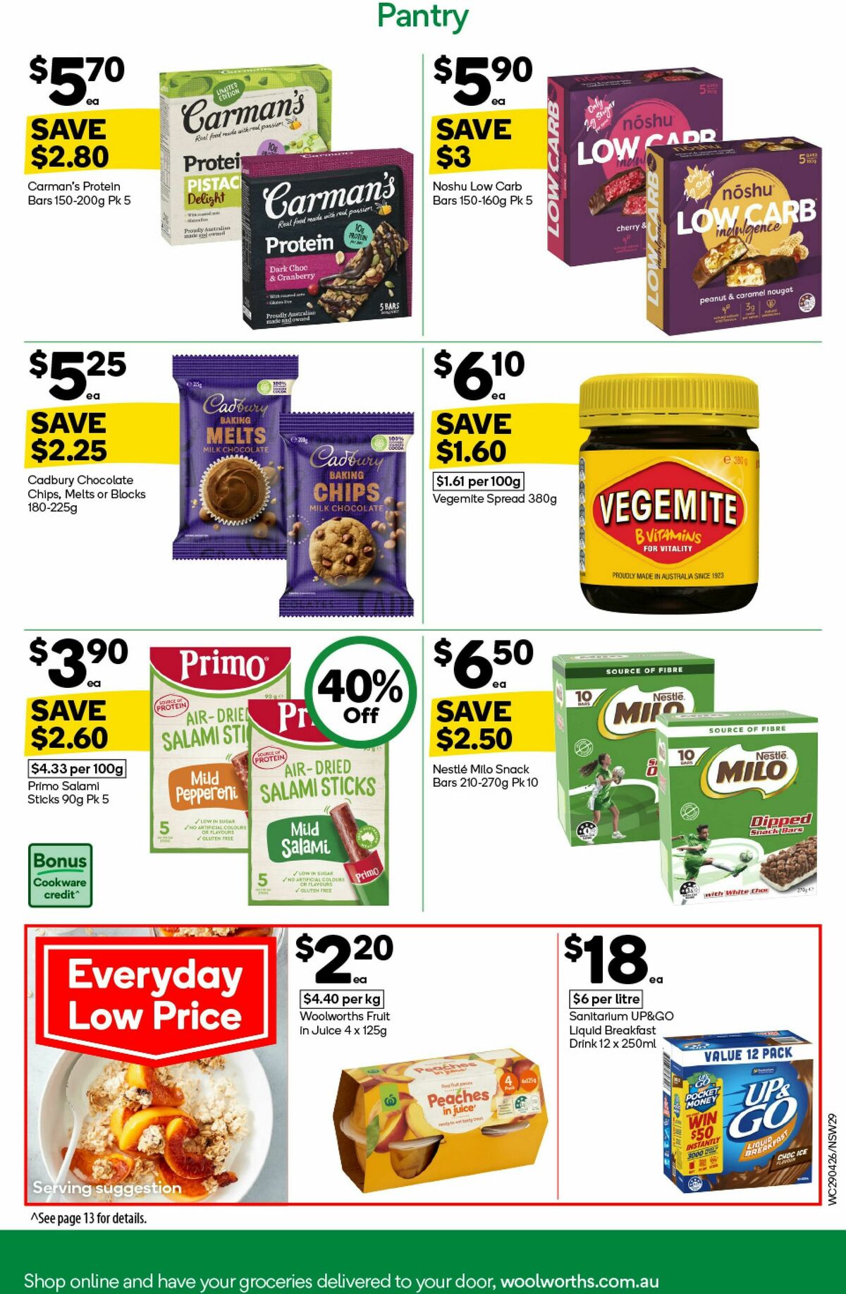 Woolworths Catalogues from 29 April