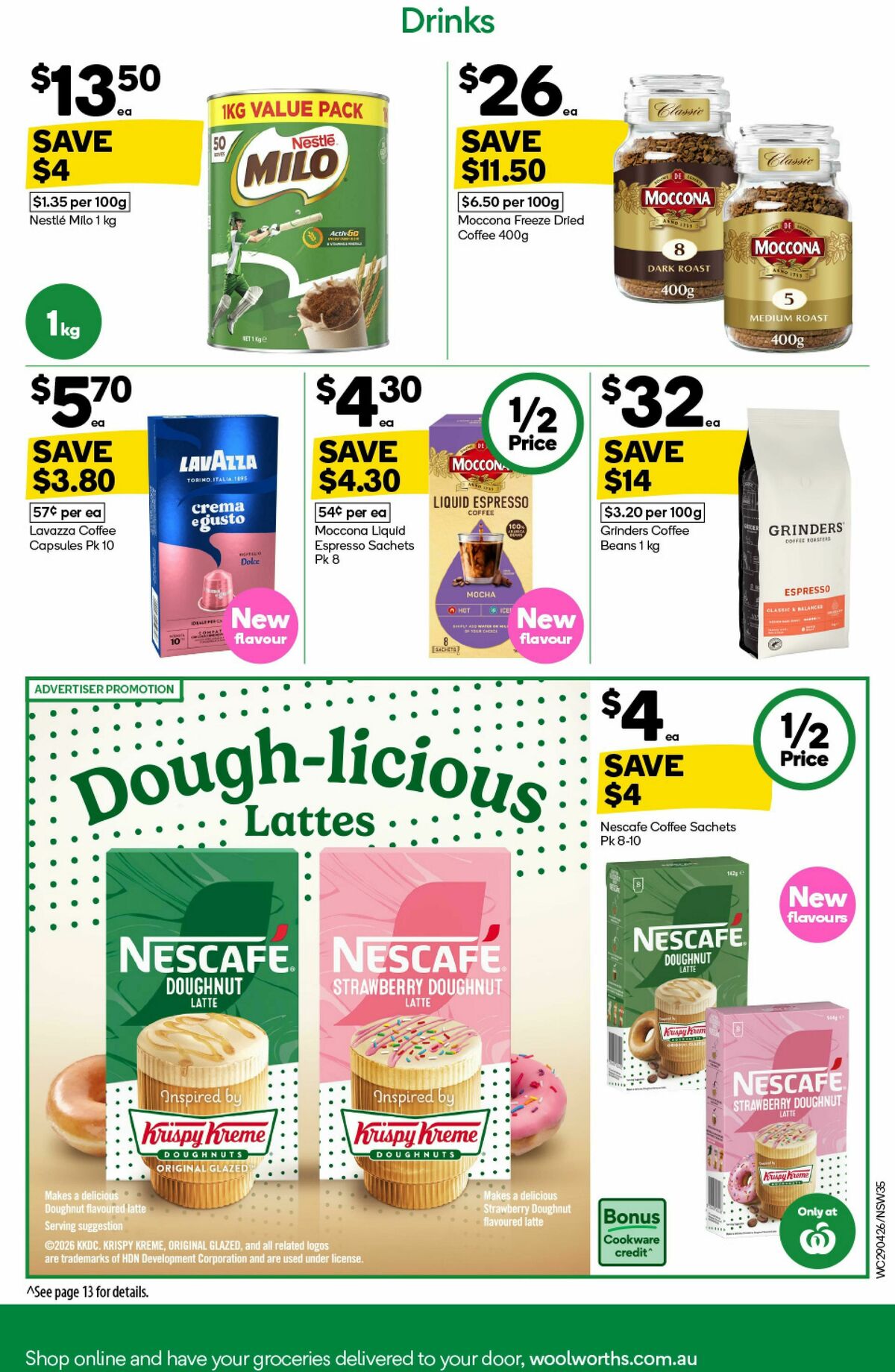 Woolworths Catalogues from 29 April