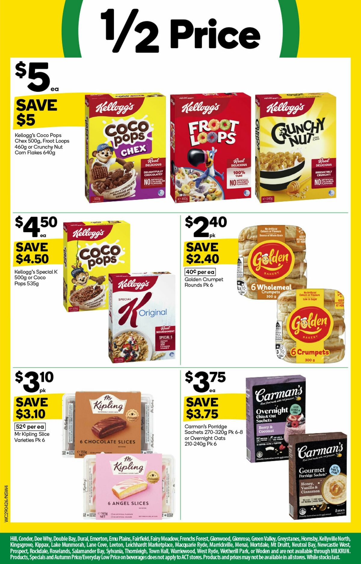 Woolworths Catalogues from 29 April