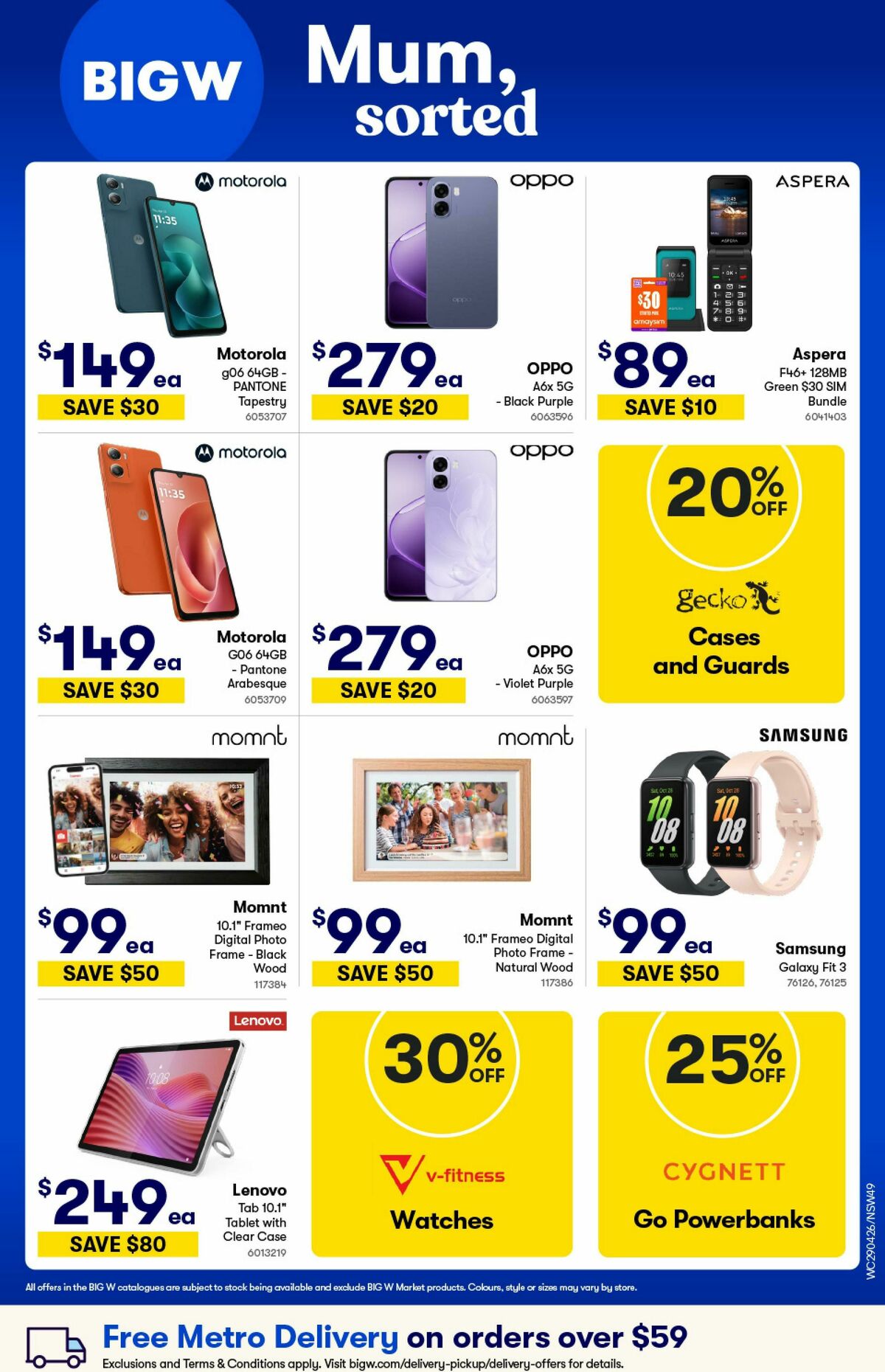 Woolworths Catalogues from 29 April