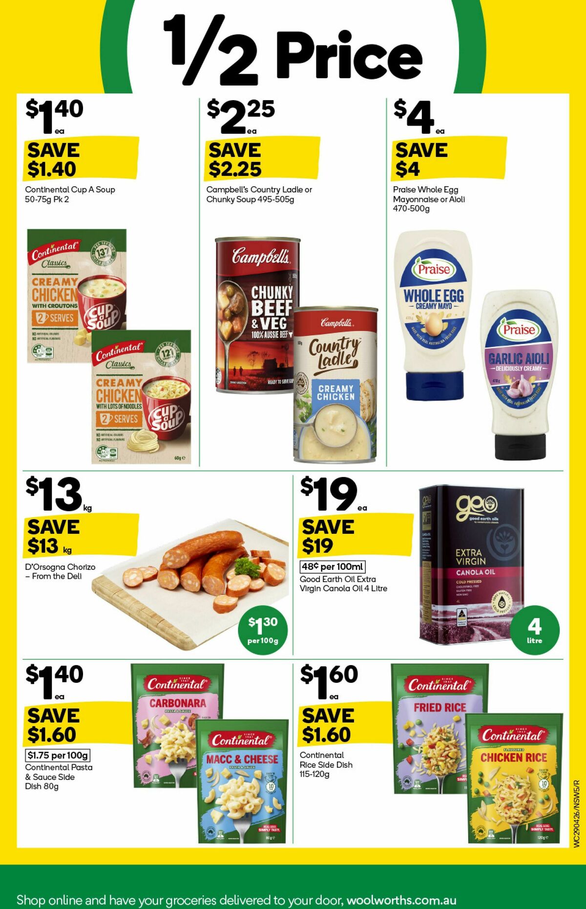 Woolworths Catalogues from 29 April