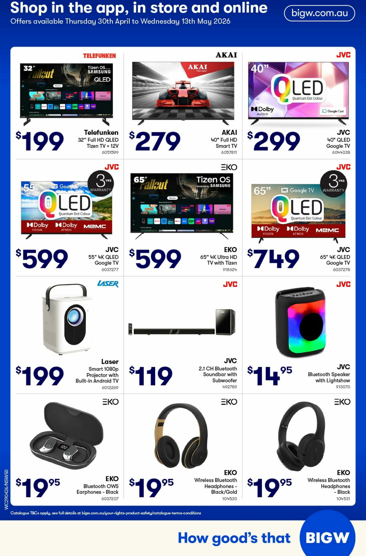 Woolworths Catalogues from 29 April