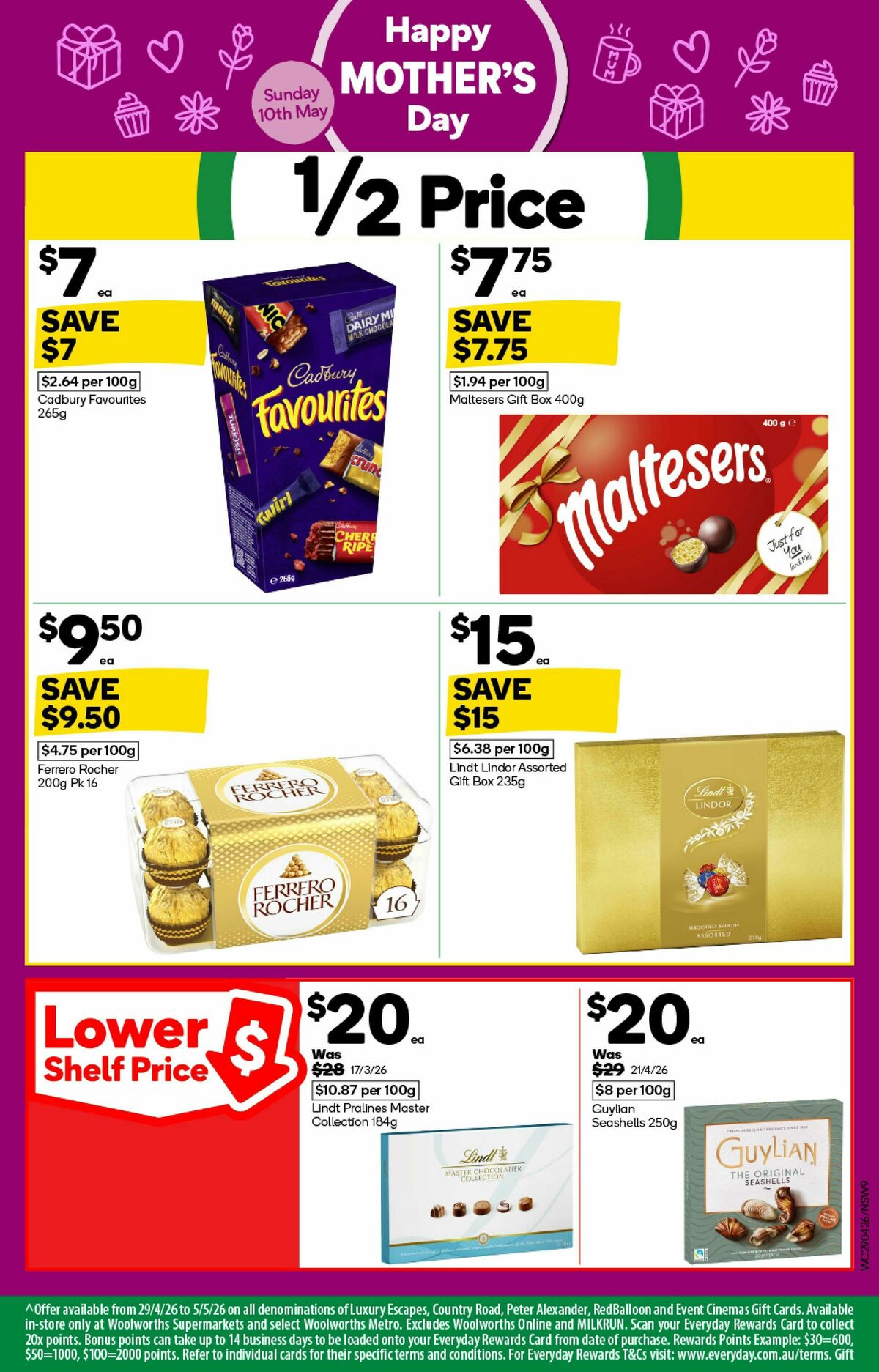 Woolworths Catalogues from 29 April