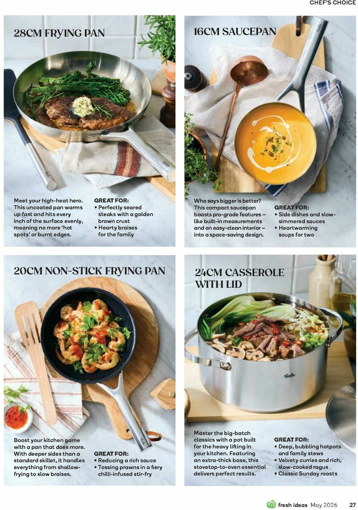 Woolworths Fresh Ideas Magazine May Catalogues from 1 May