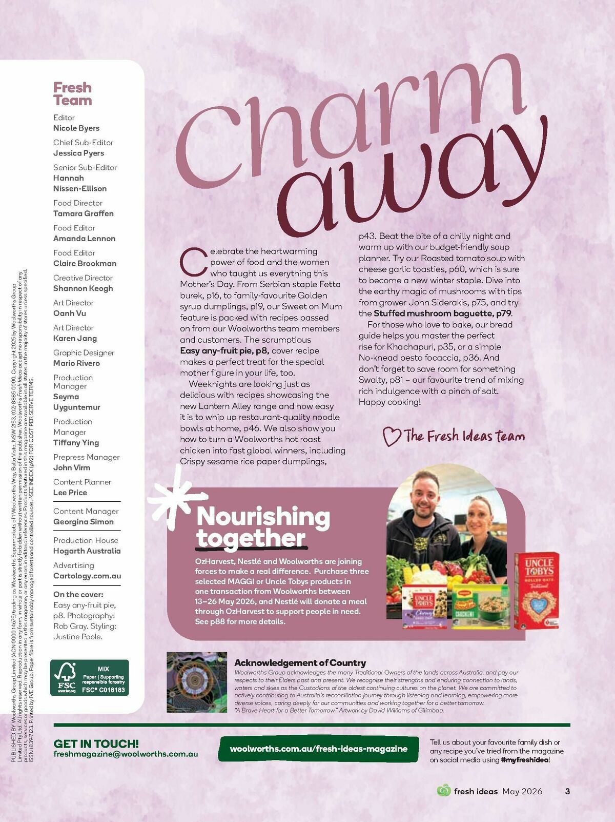 Woolworths Fresh Ideas Magazine May Catalogues from 1 May