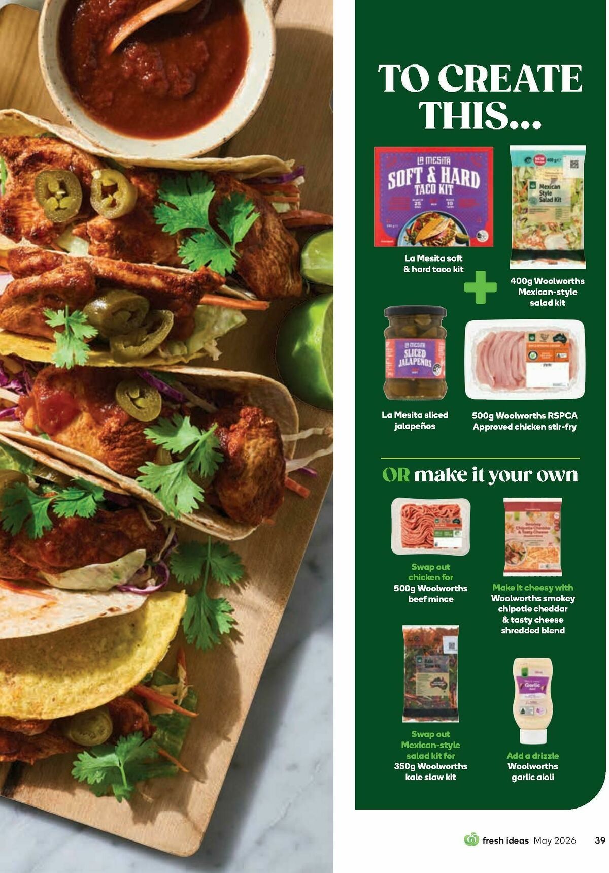 Woolworths Fresh Ideas Magazine May Catalogues from 1 May