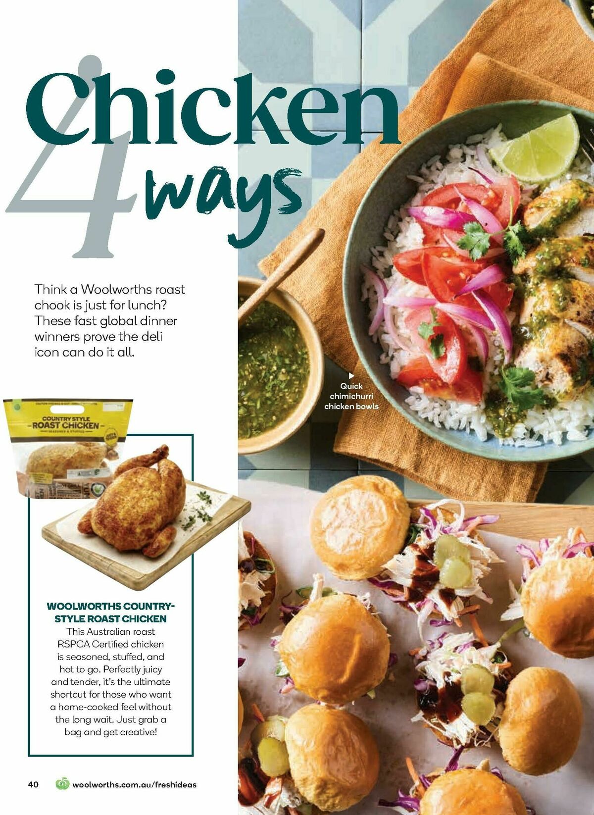 Woolworths Fresh Ideas Magazine May Catalogues from 1 May