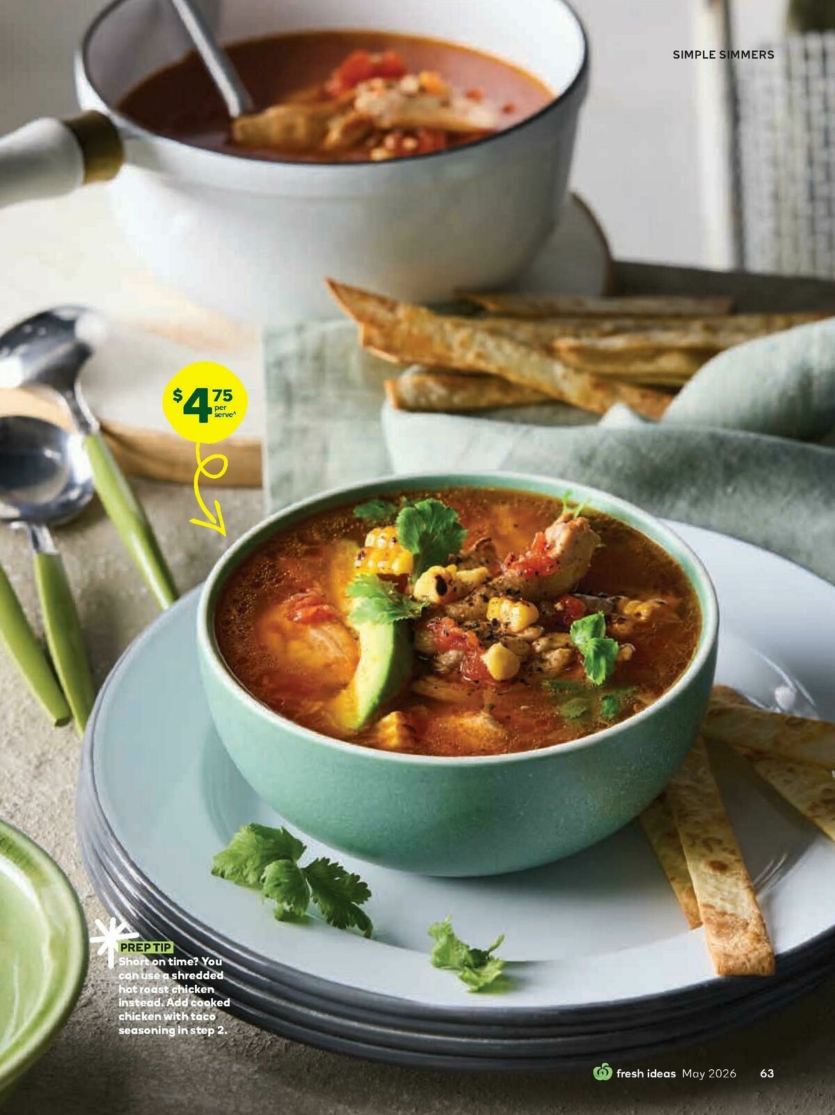 Woolworths Fresh Ideas Magazine May Catalogues from 1 May