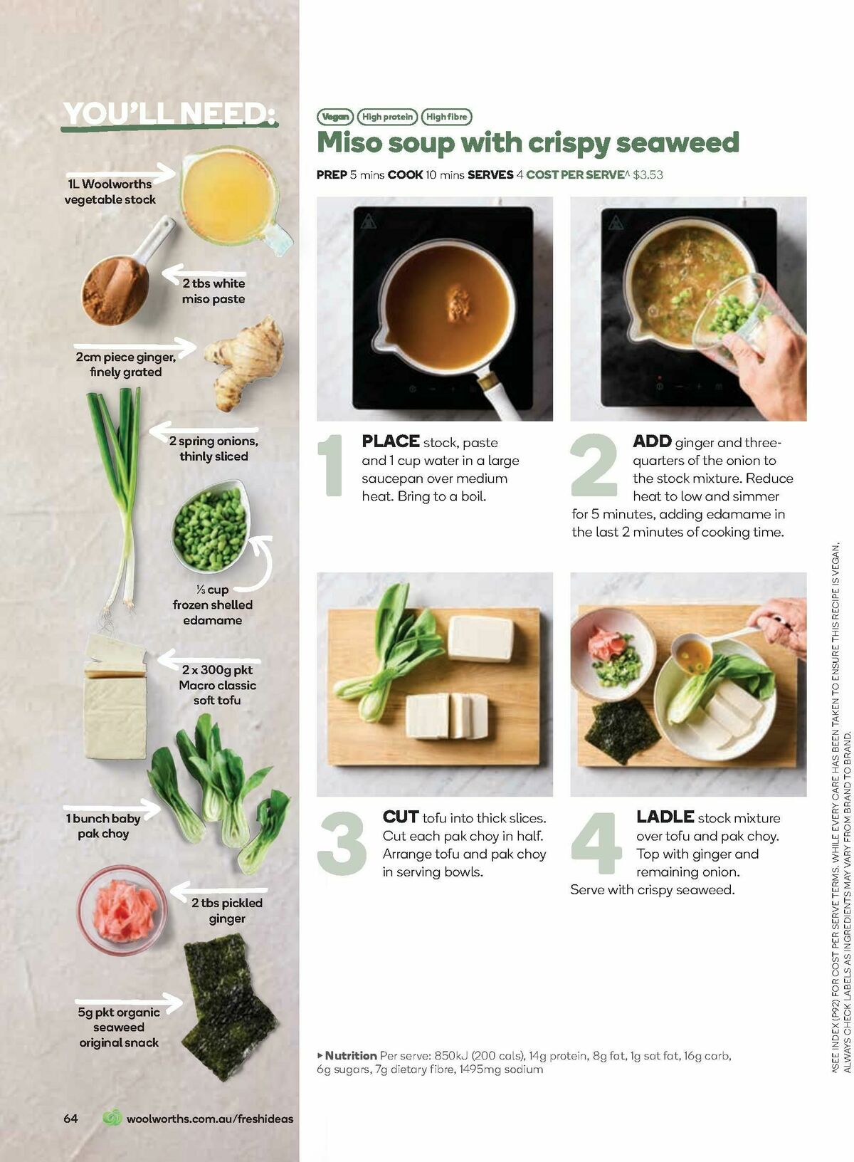 Woolworths Fresh Ideas Magazine May Catalogues from 1 May