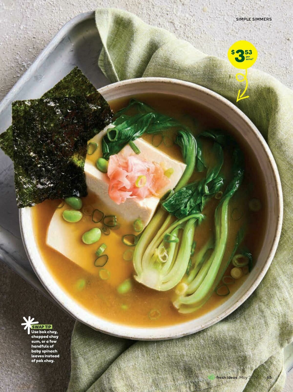 Woolworths Fresh Ideas Magazine May Catalogues from 1 May