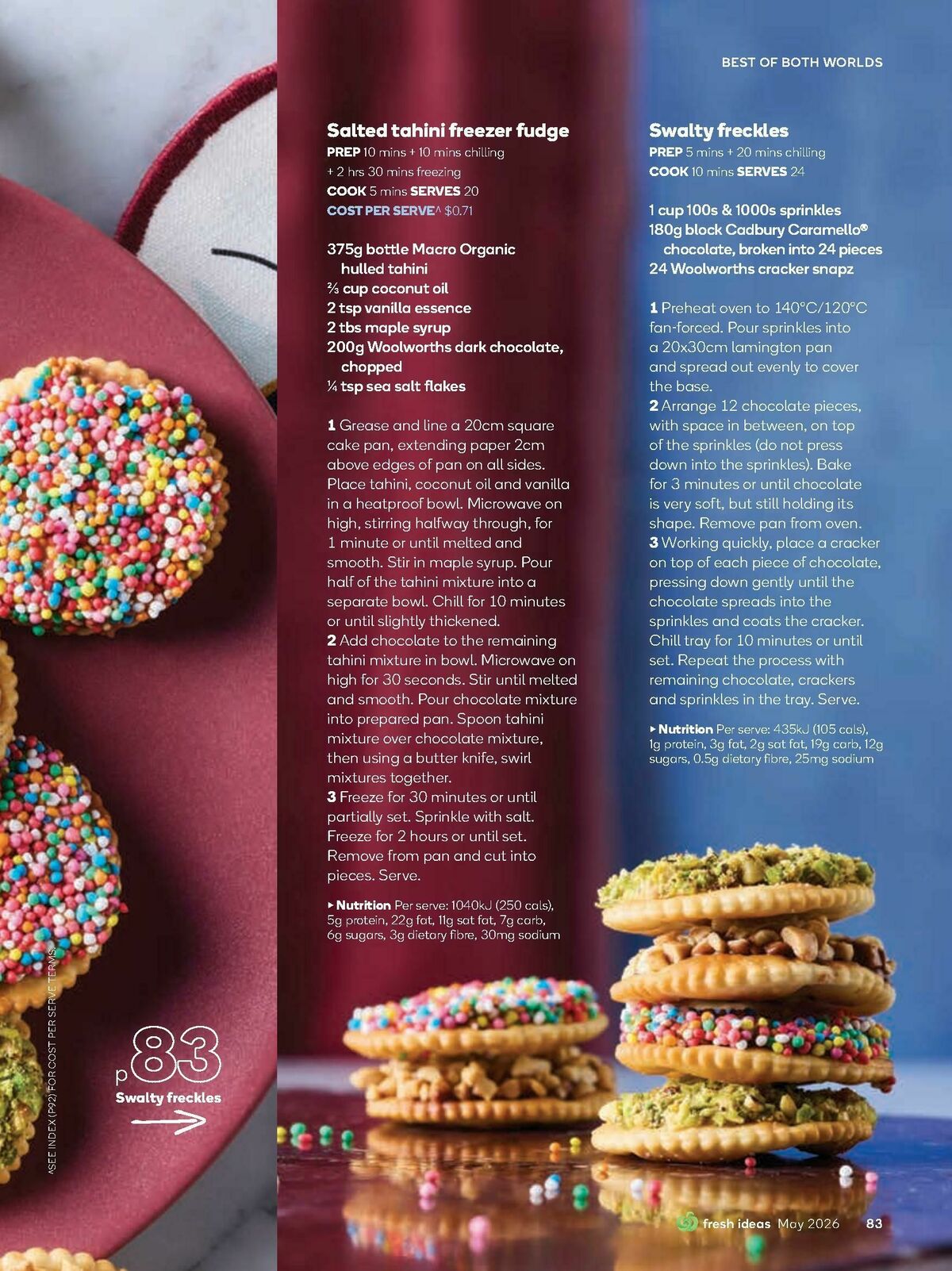Woolworths Fresh Ideas Magazine May Catalogues from 1 May
