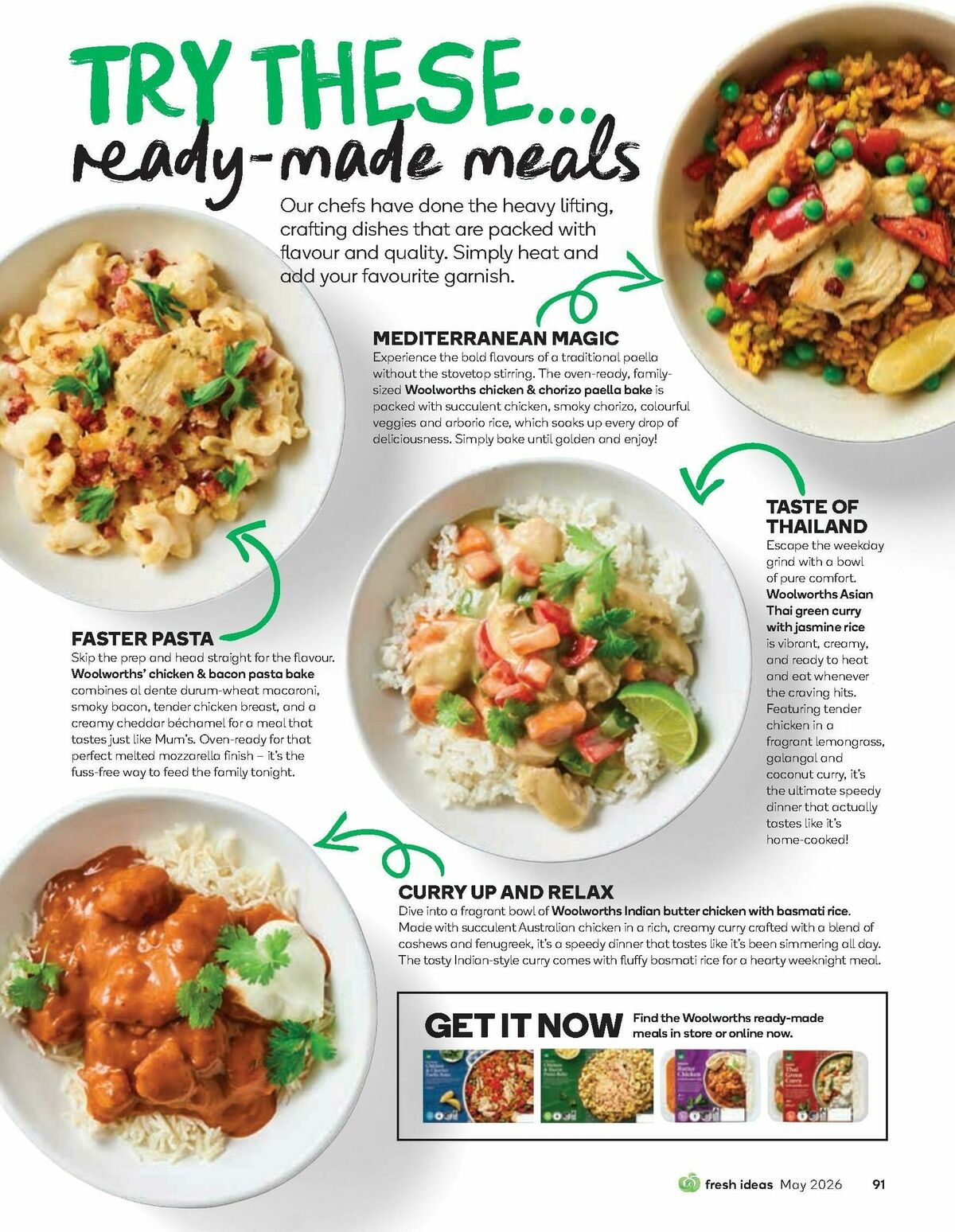 Woolworths Fresh Ideas Magazine May Catalogues from 1 May