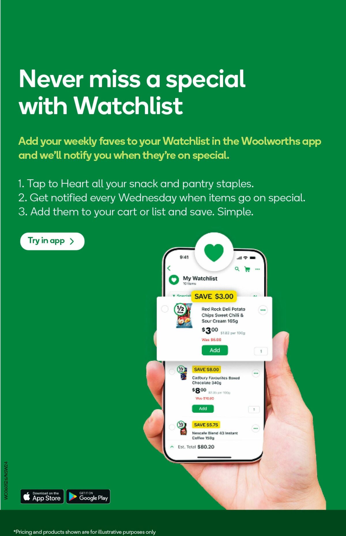 Woolworths Catalogues from 6 May