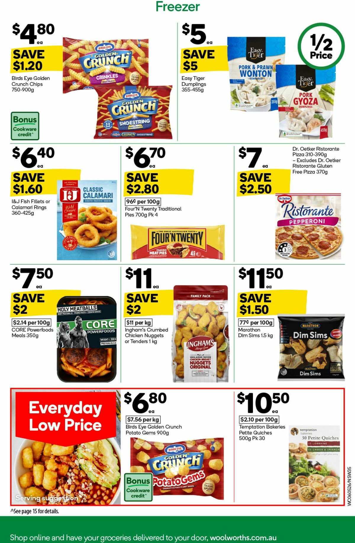 Woolworths Catalogues from 6 May