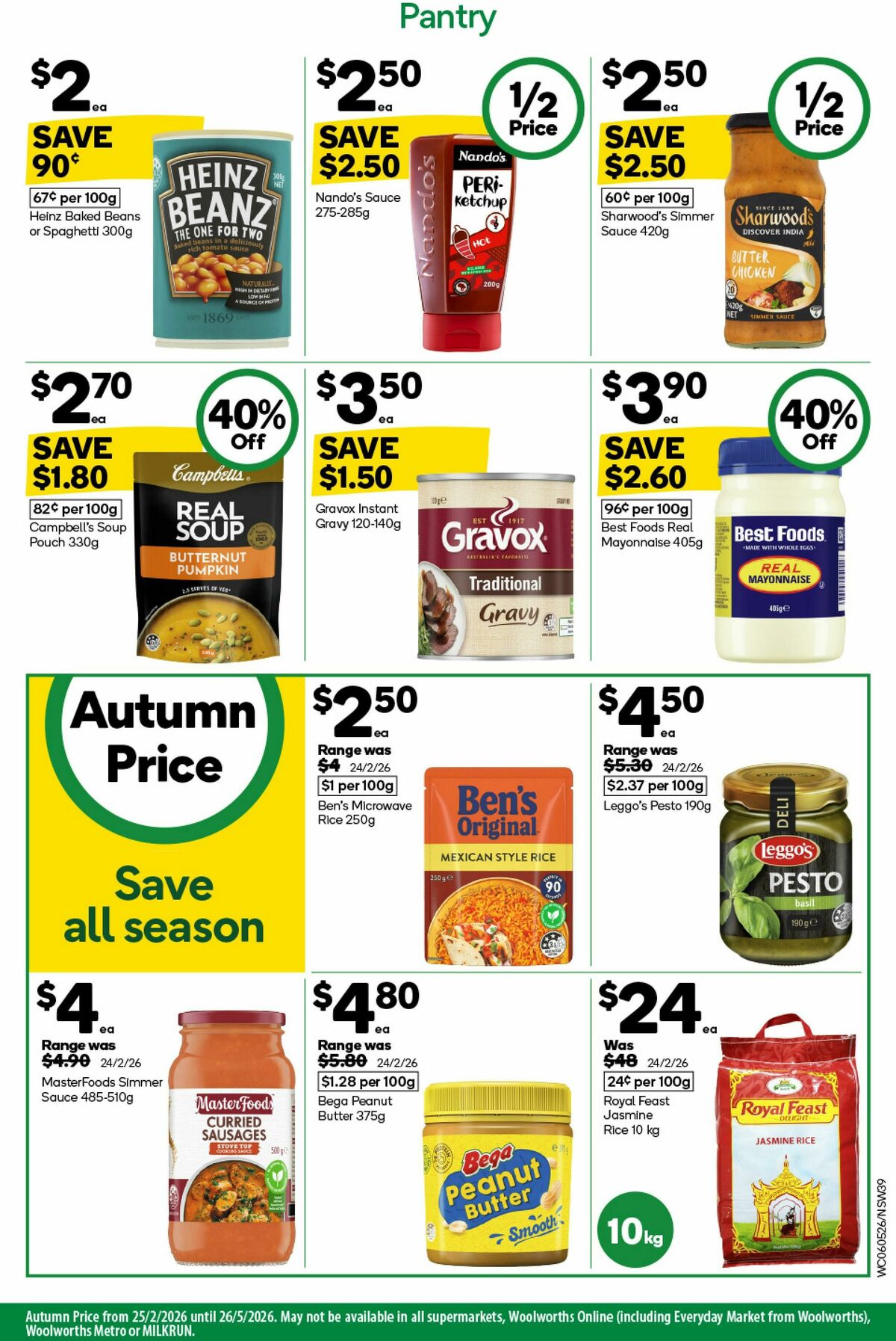 Woolworths Catalogues from 6 May