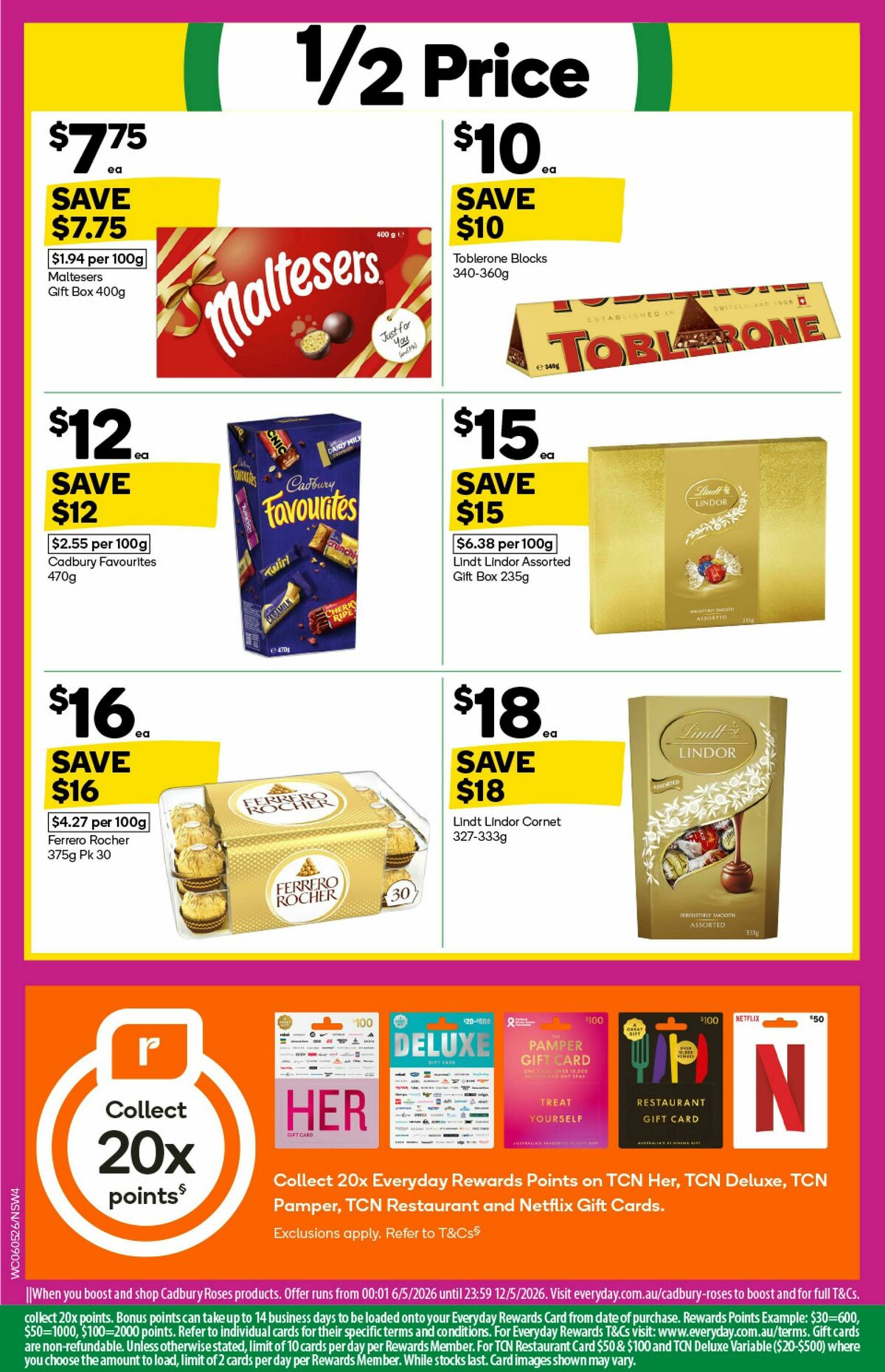 Woolworths Catalogues from 6 May