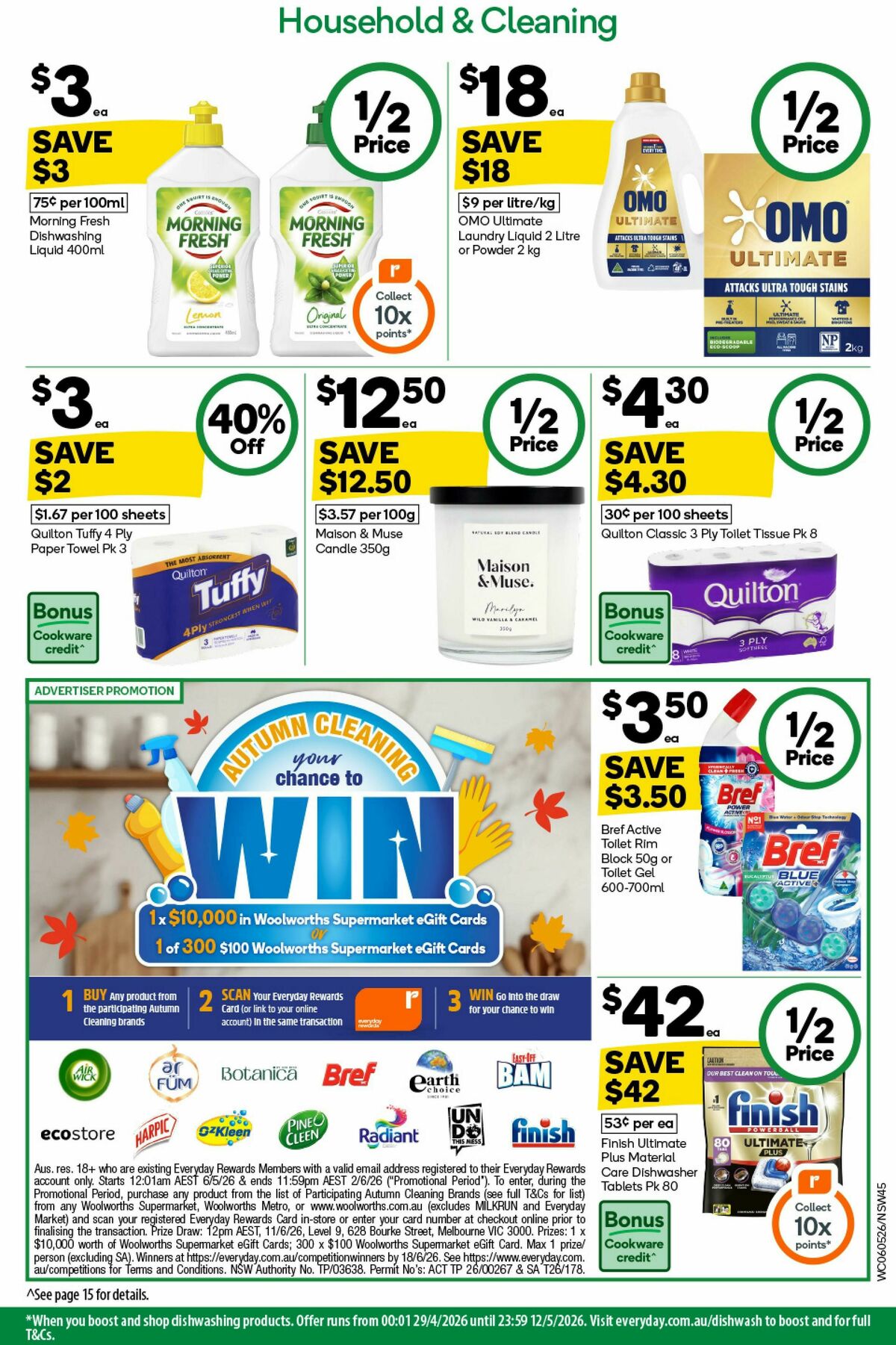 Woolworths Catalogues from 6 May