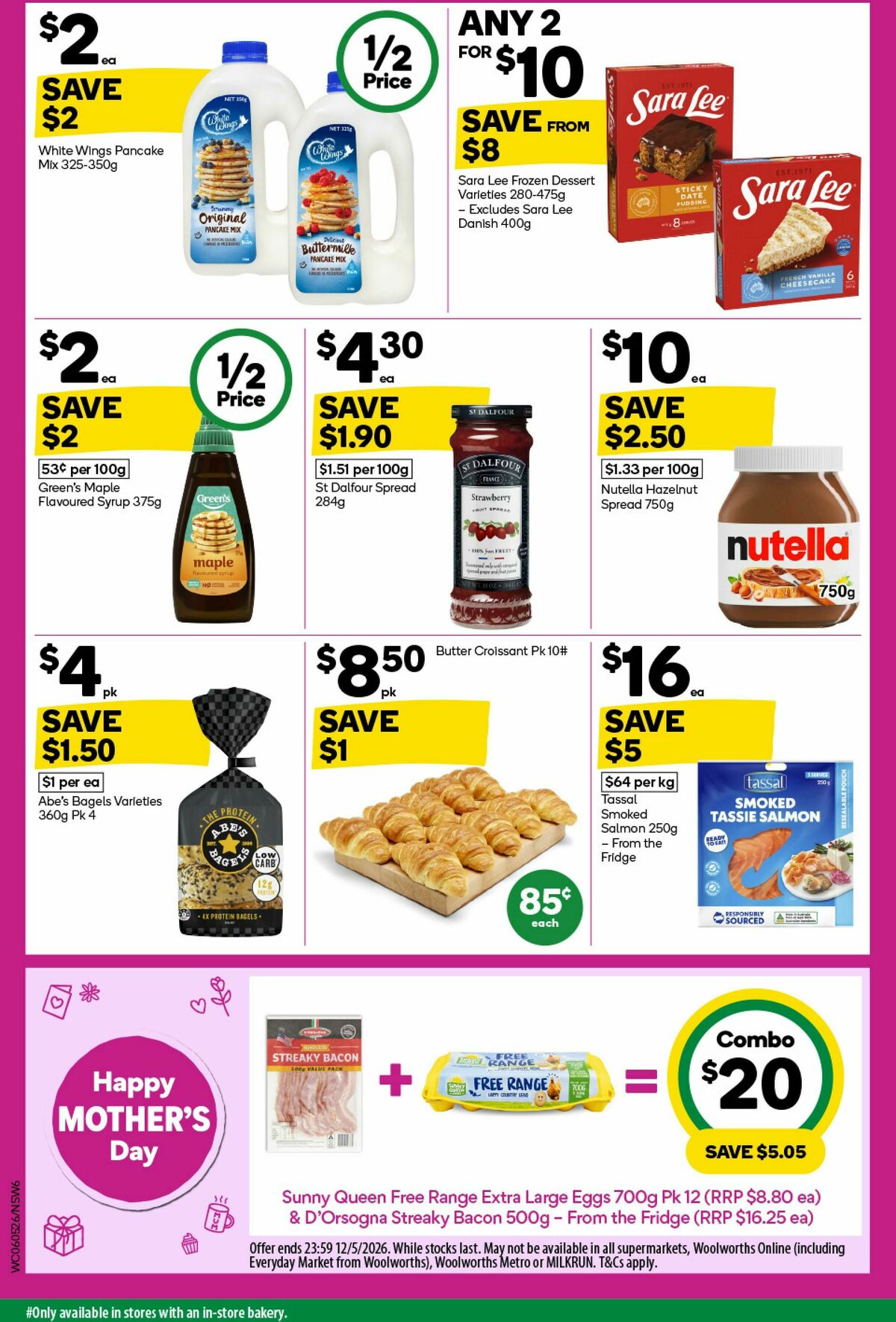 Woolworths Catalogues from 6 May