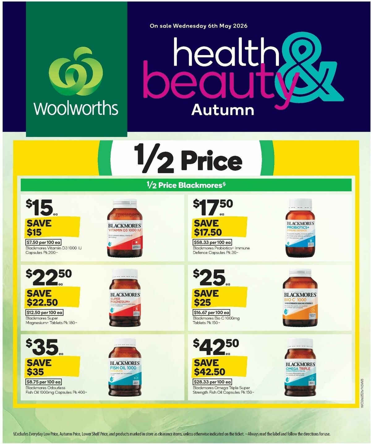 Woolworths Autumn Health & Beauty Catalogue Catalogues from 6 May
