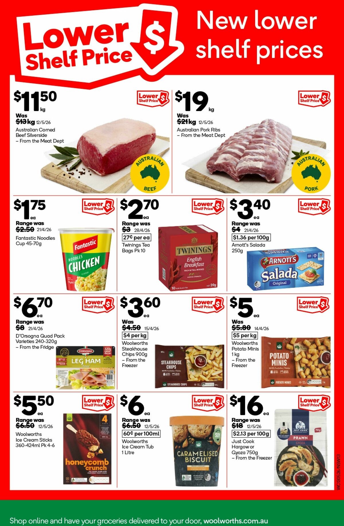 Woolworths Catalogues from 13 May