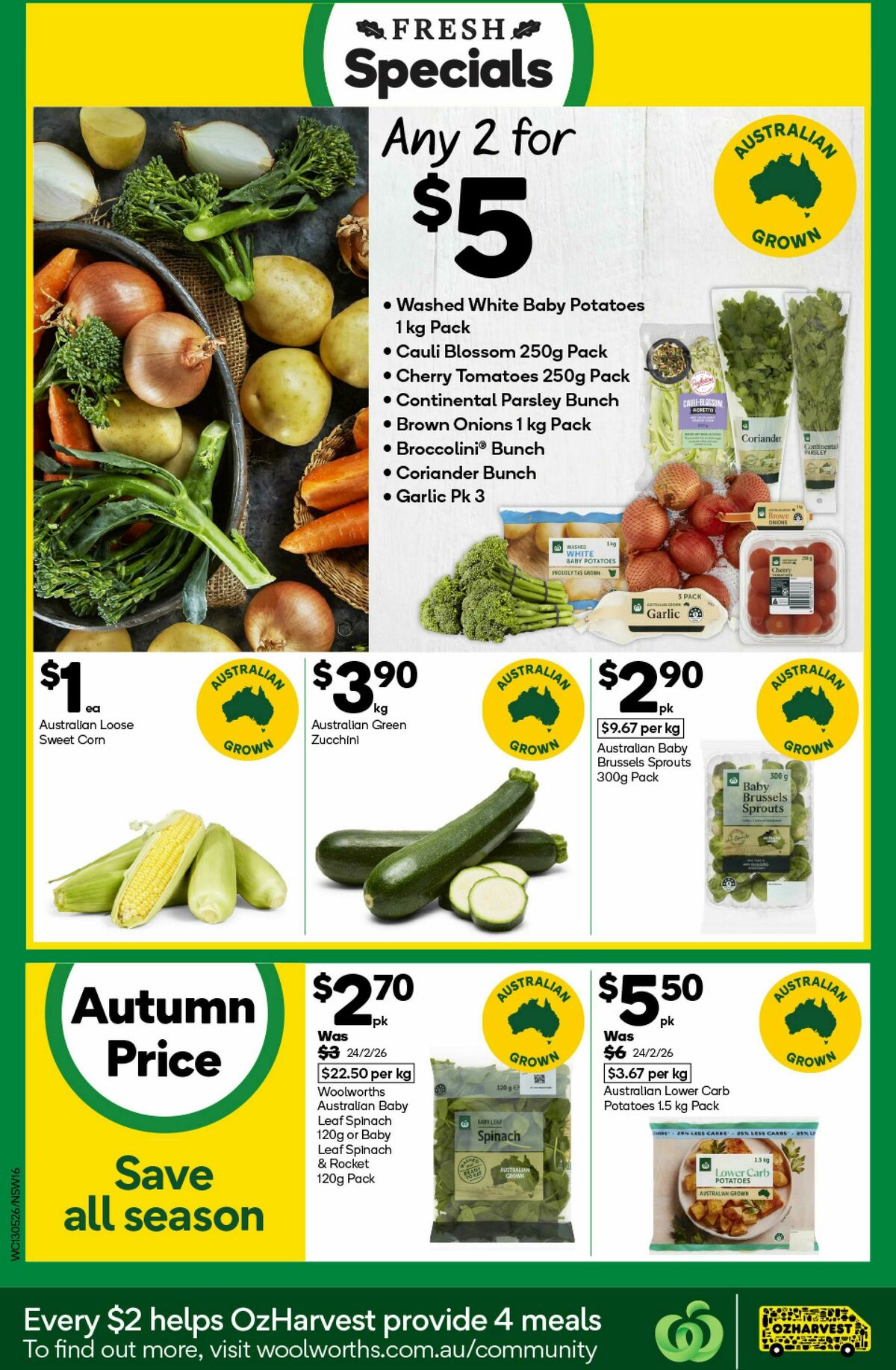 Woolworths Catalogues from 13 May