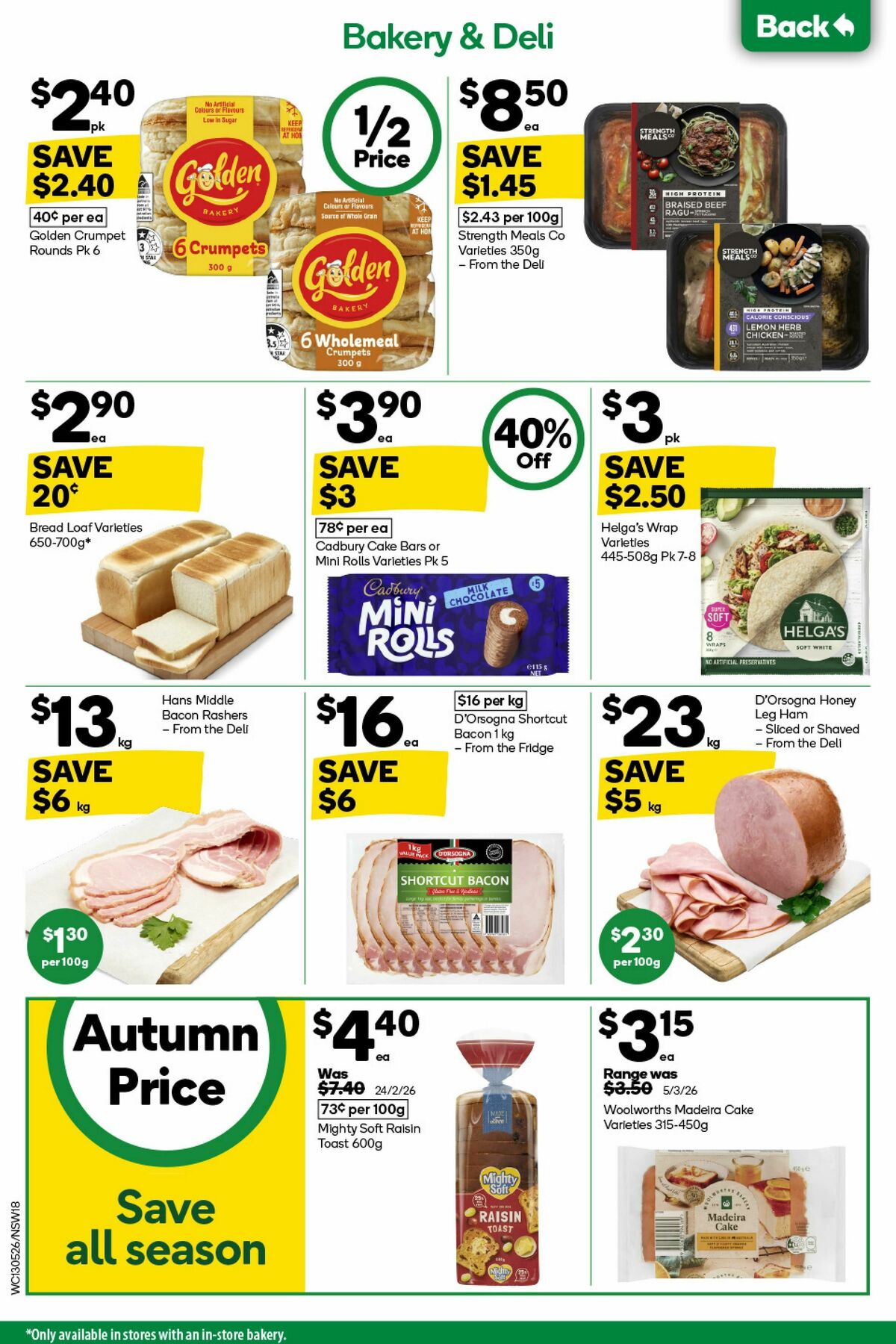 Woolworths Catalogues from 13 May